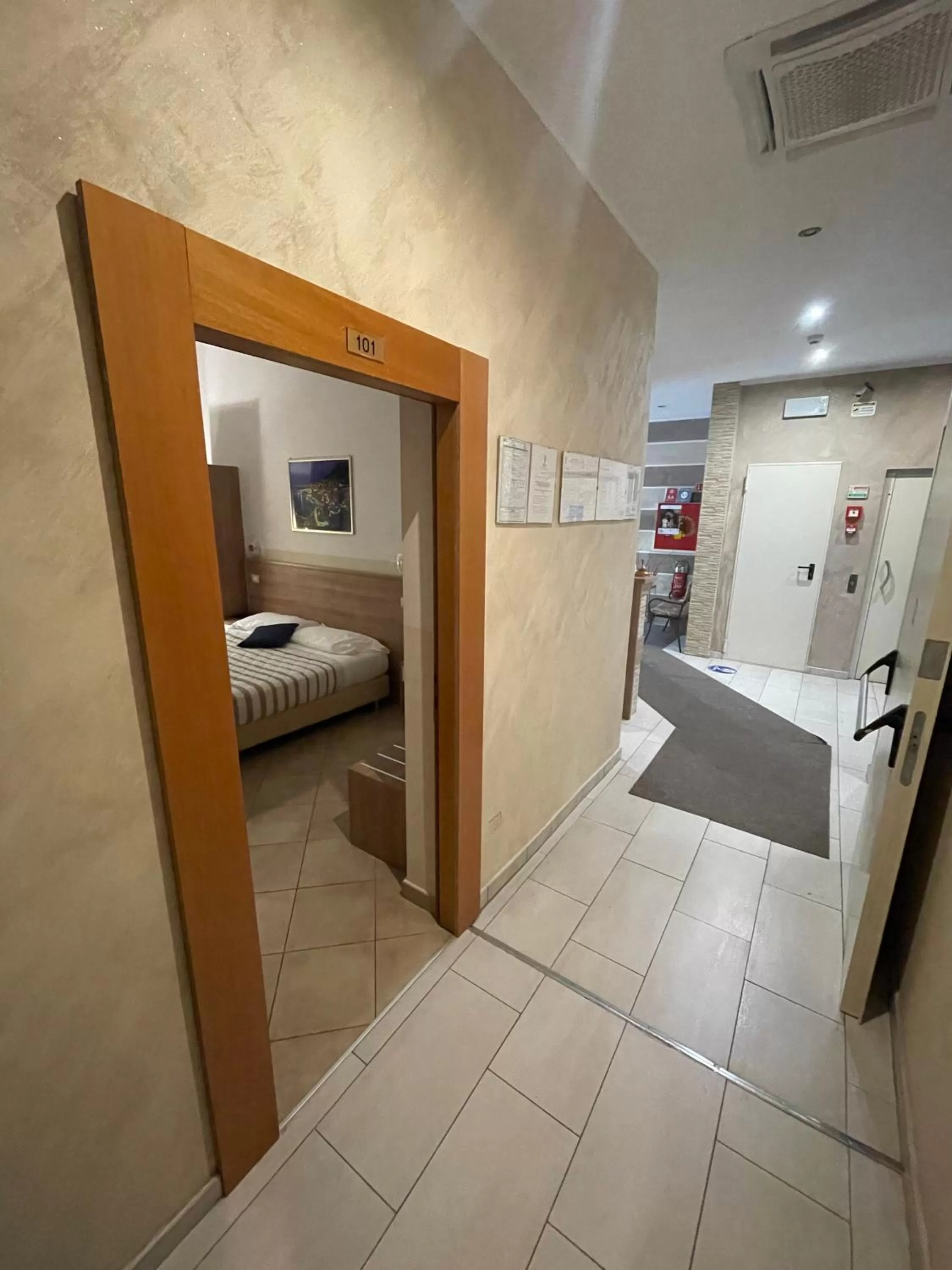 Bed in Hotel Montecarlo