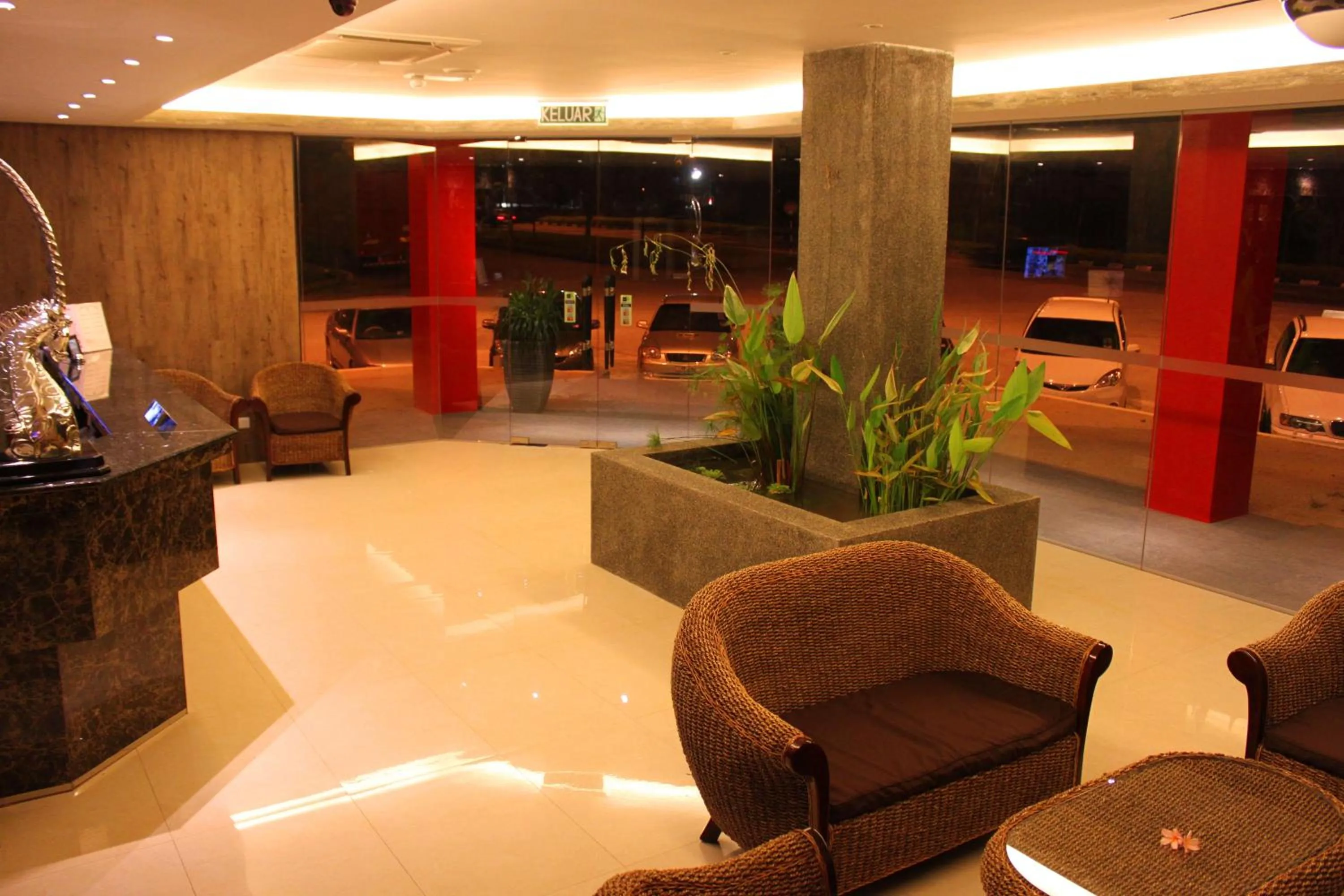 Lobby or reception in Hotel Time Boutique Nilai