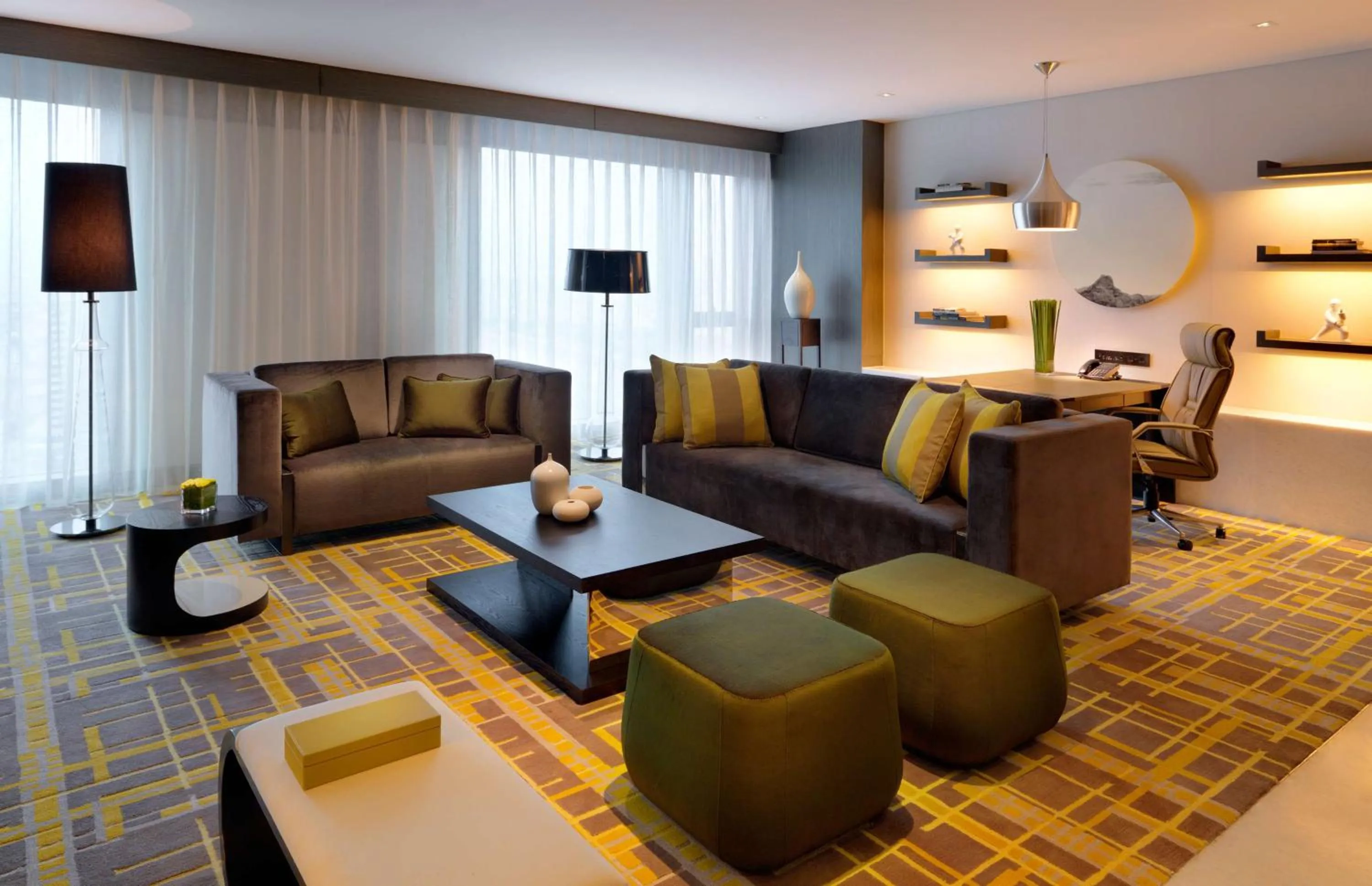 Photo of the whole room in Hyatt Regency Tianjin East