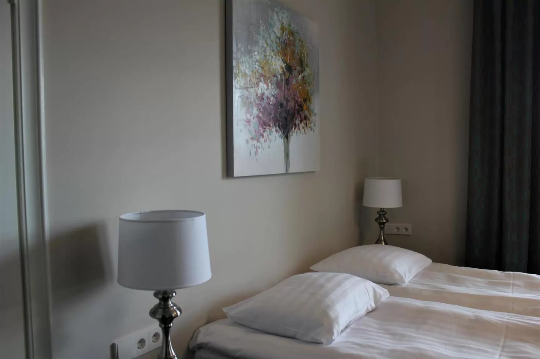 Bed in Hotelli Kartanon Meijeri