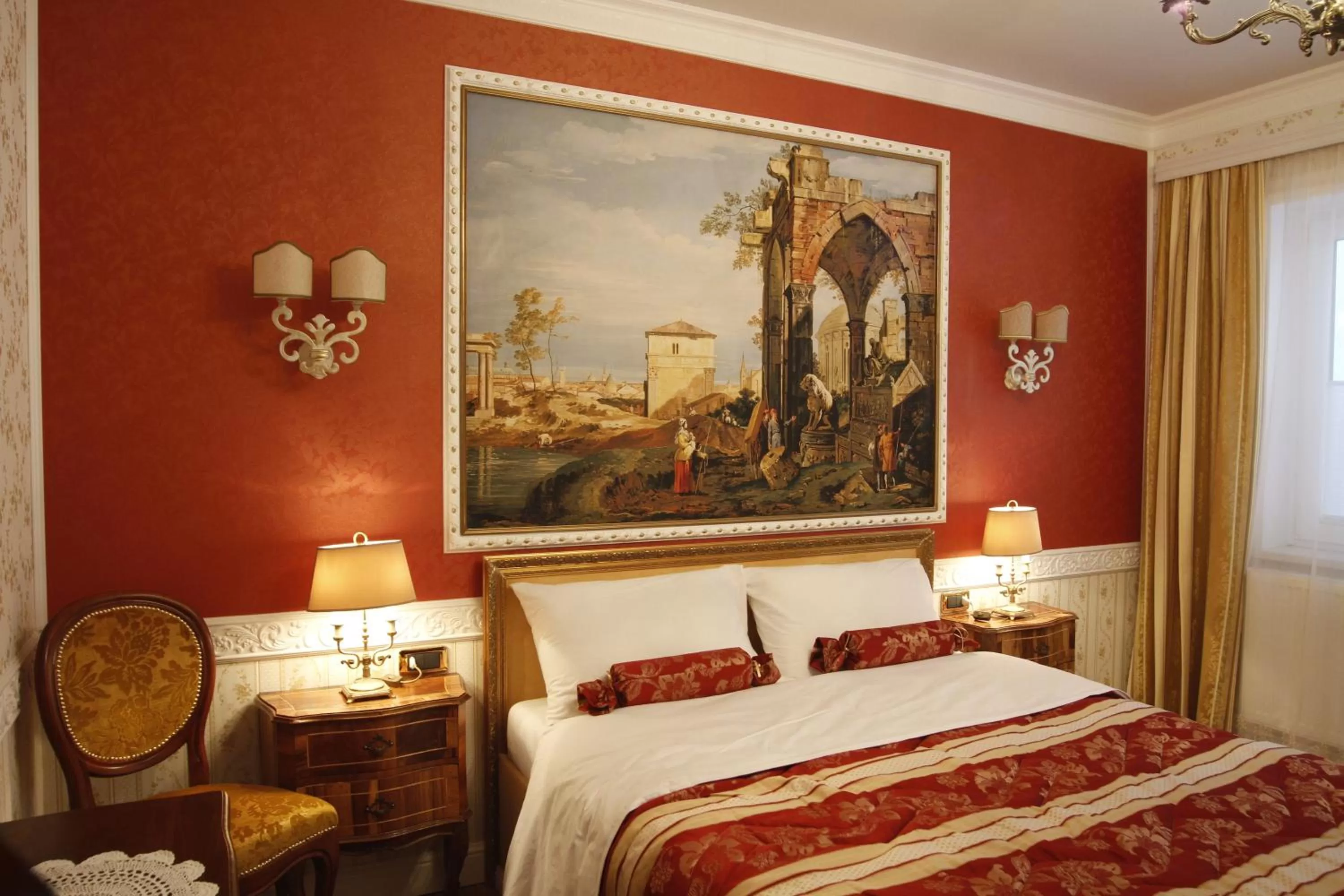 Bed in Villa-Angelina