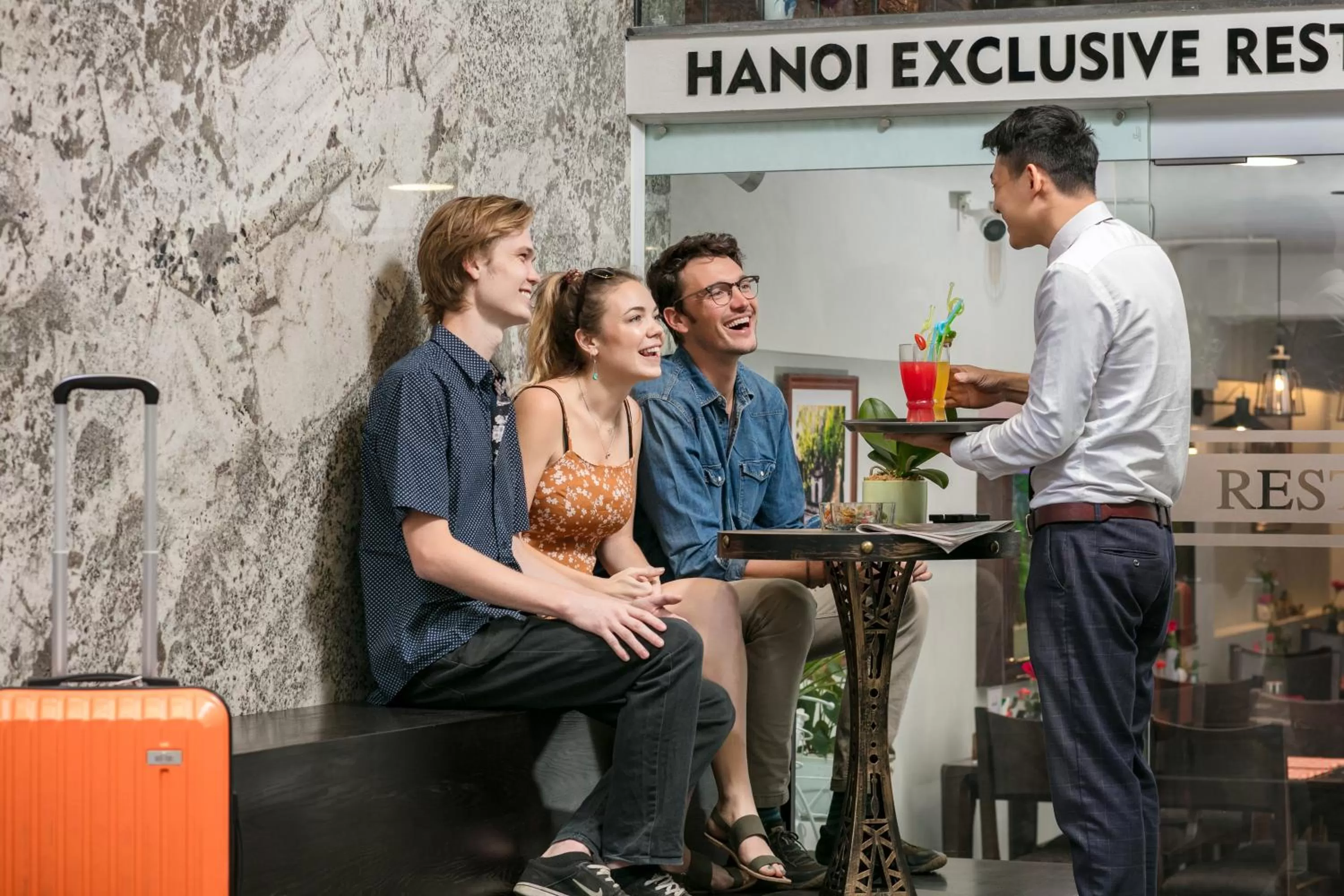 Staff in Hanoi Exclusive Hotel