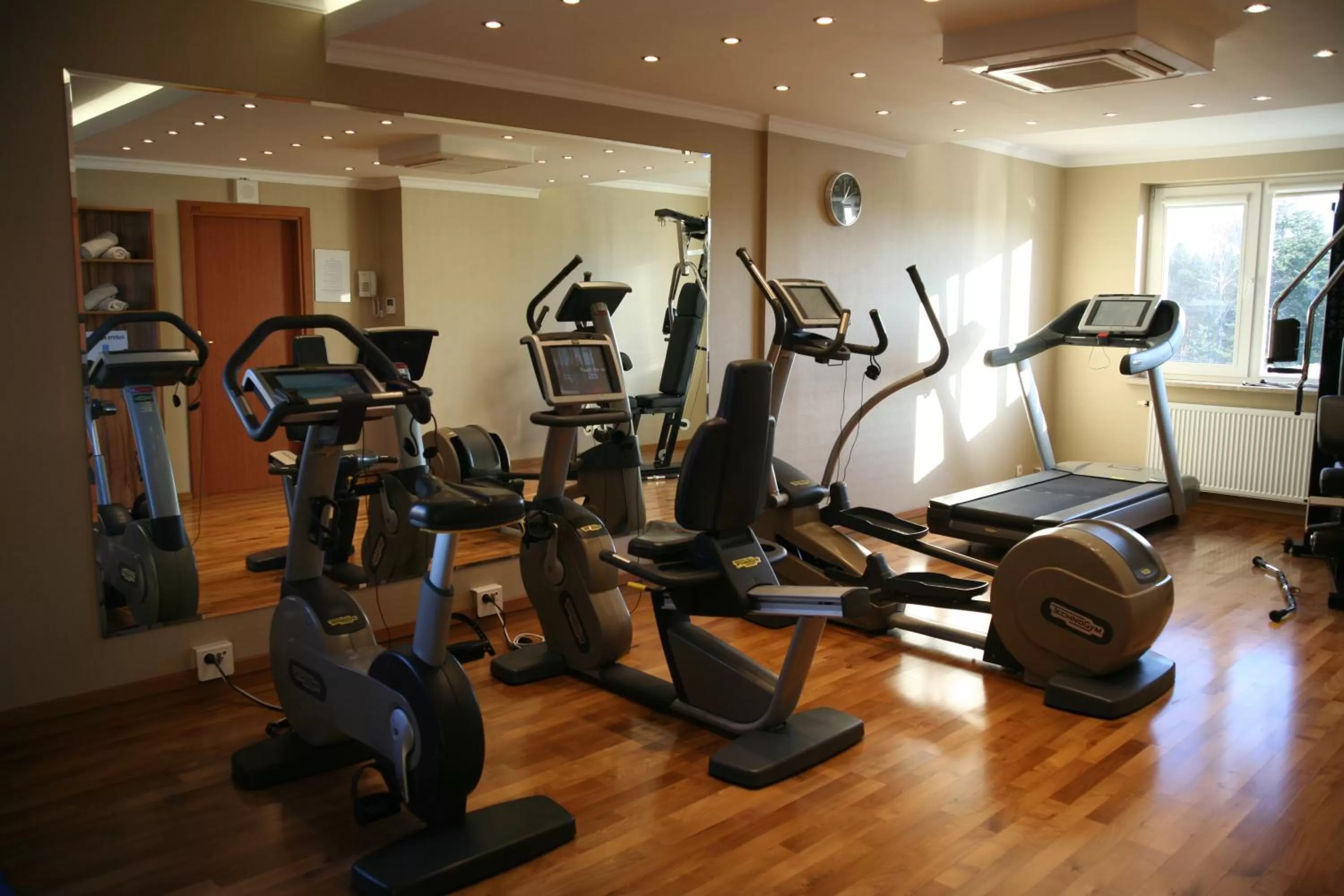 Fitness centre/facilities in Hotel Boss