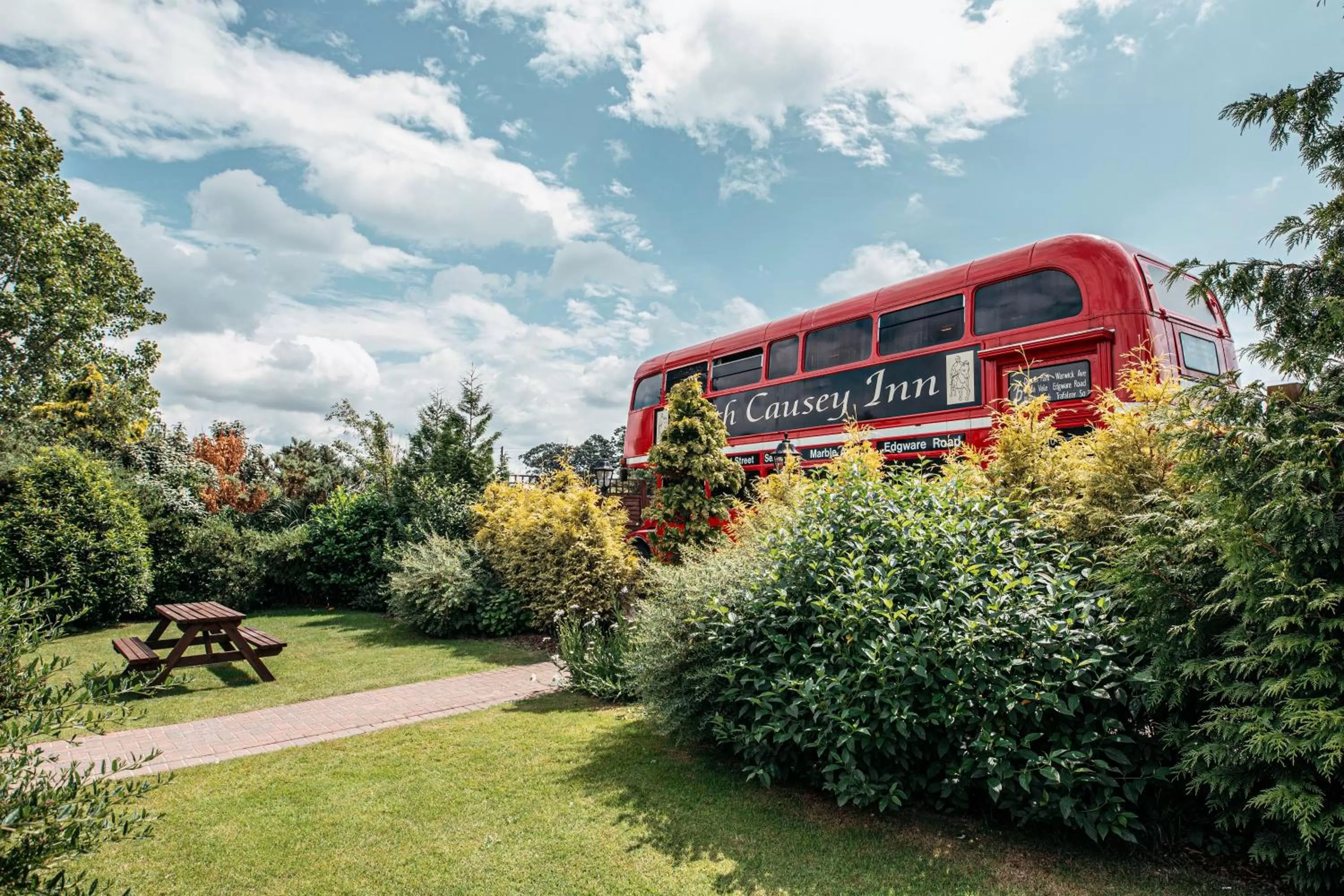Garden in South Causey Inn