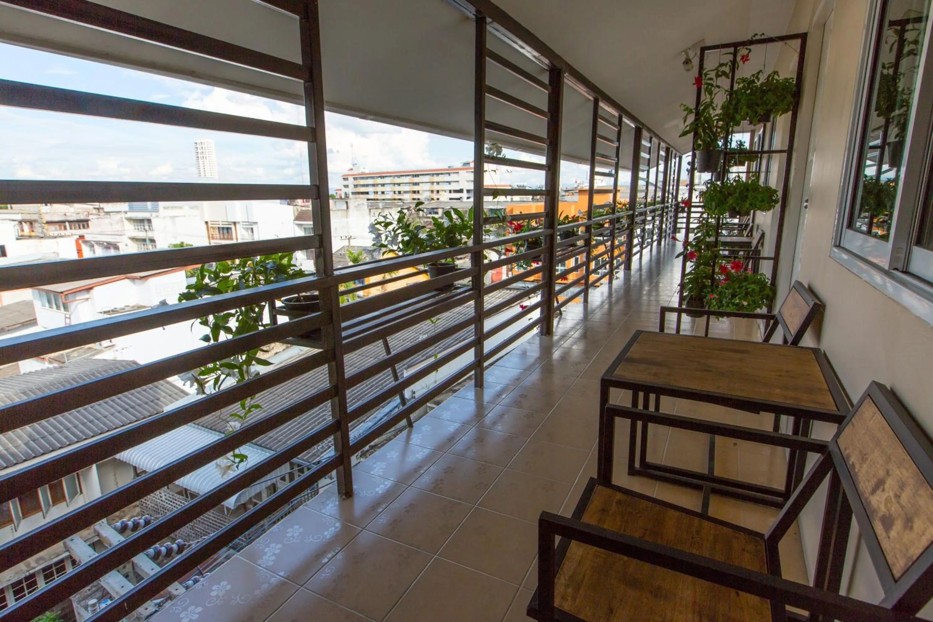 City view in Chiang Mai Waroros Boutique Hotel