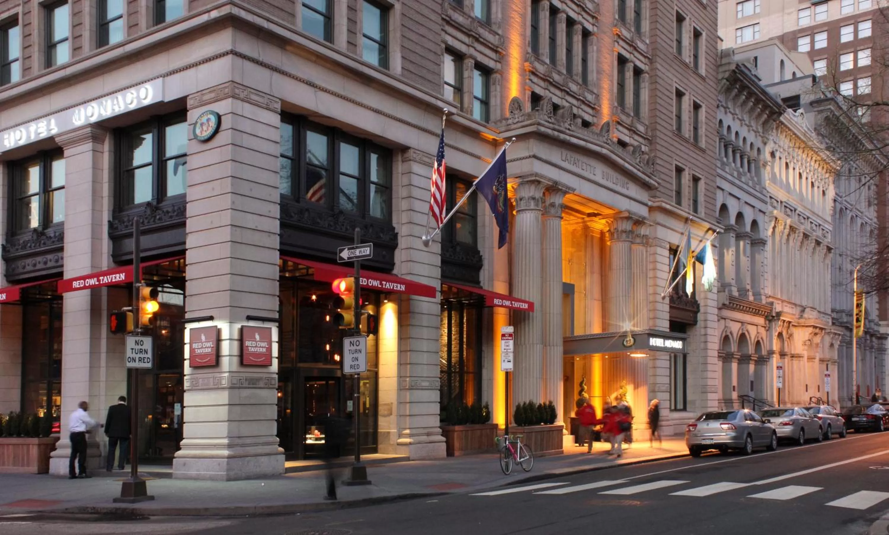 Property building in Kimpton Hotel Monaco Philadelphia by IHG