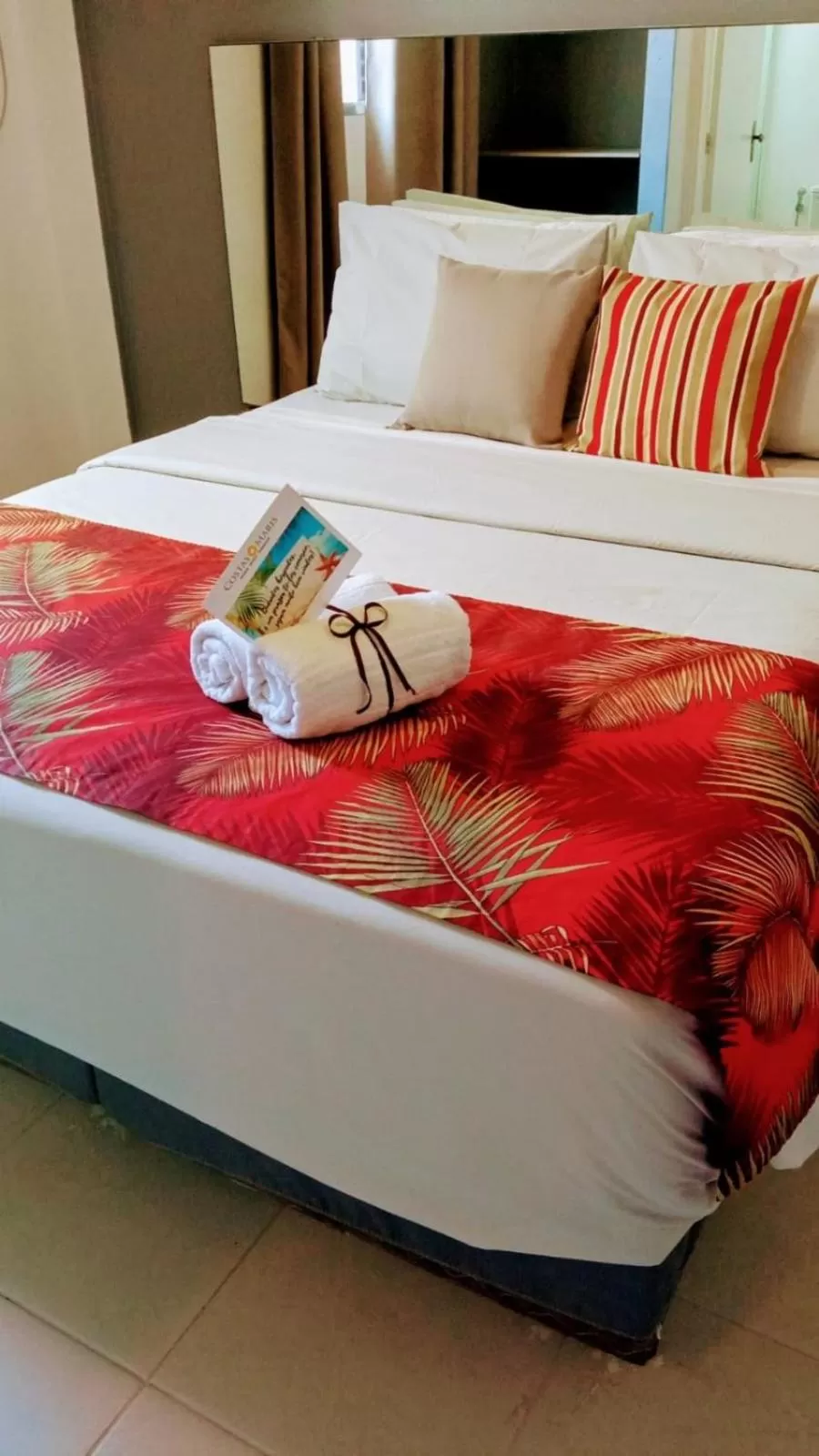 Bed in Costa Maris Beach Hotel Frente Mar