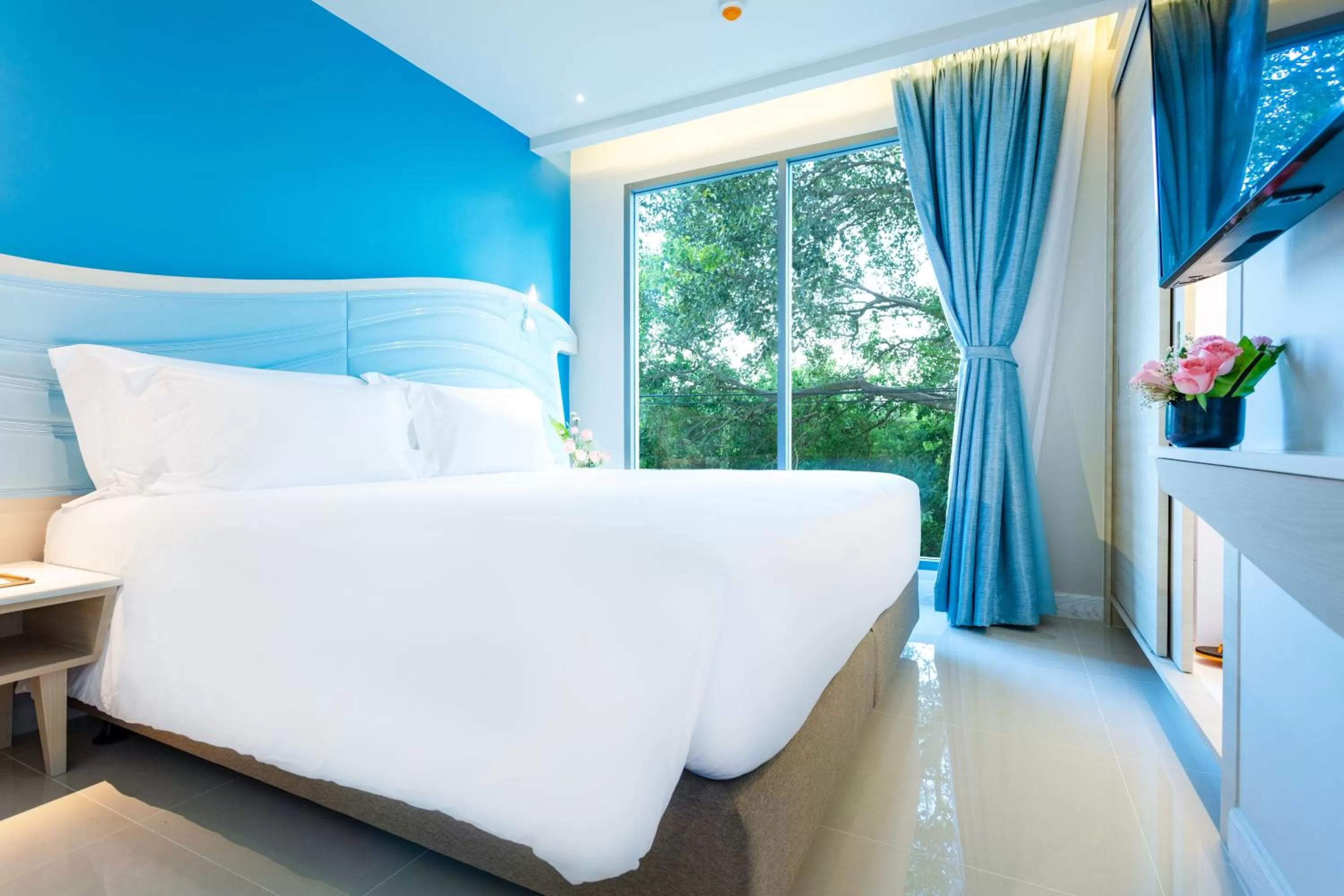 Bed in Centara Sonrisa Residences & Suites Sriracha