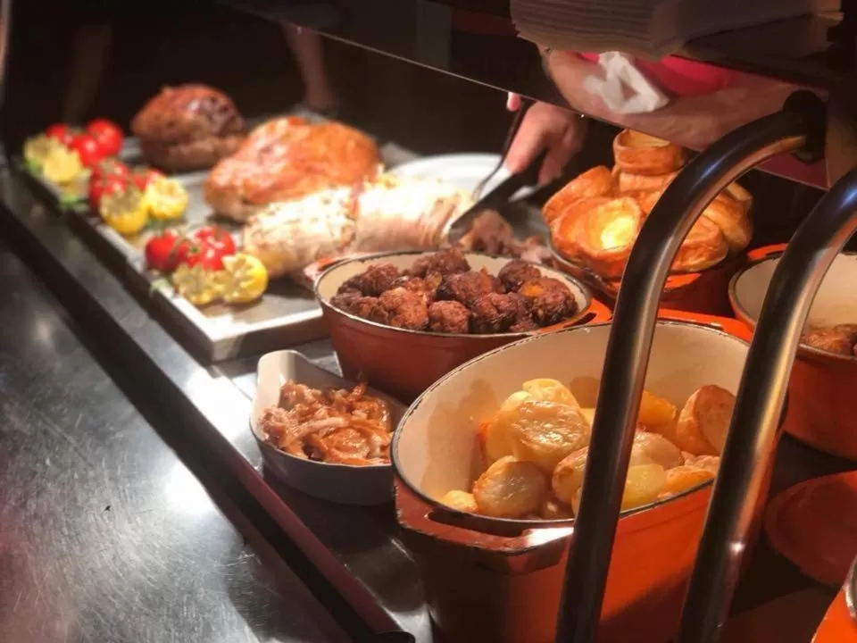 Food close-up in The Parkers Arms - The home of Cattlemans Steakhouse