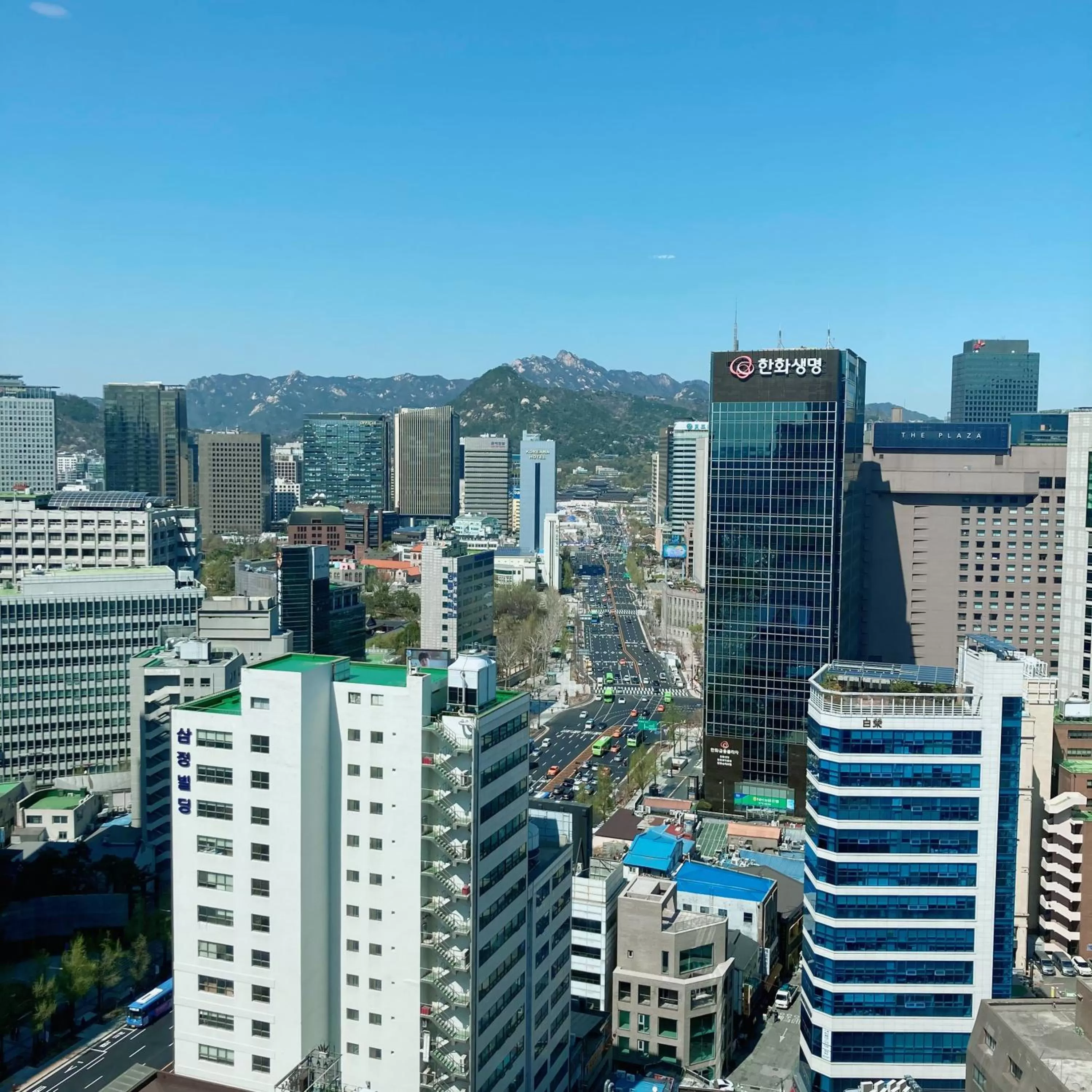 City view in Hotel Gracery Seoul