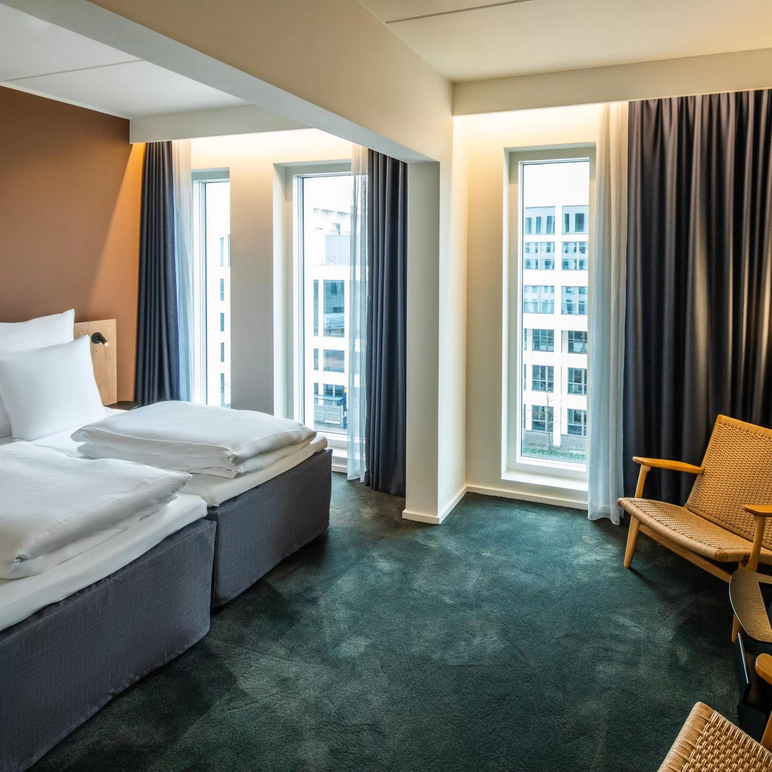 Street view, Bed in Comwell Copenhagen Portside Dolce by Wyndham