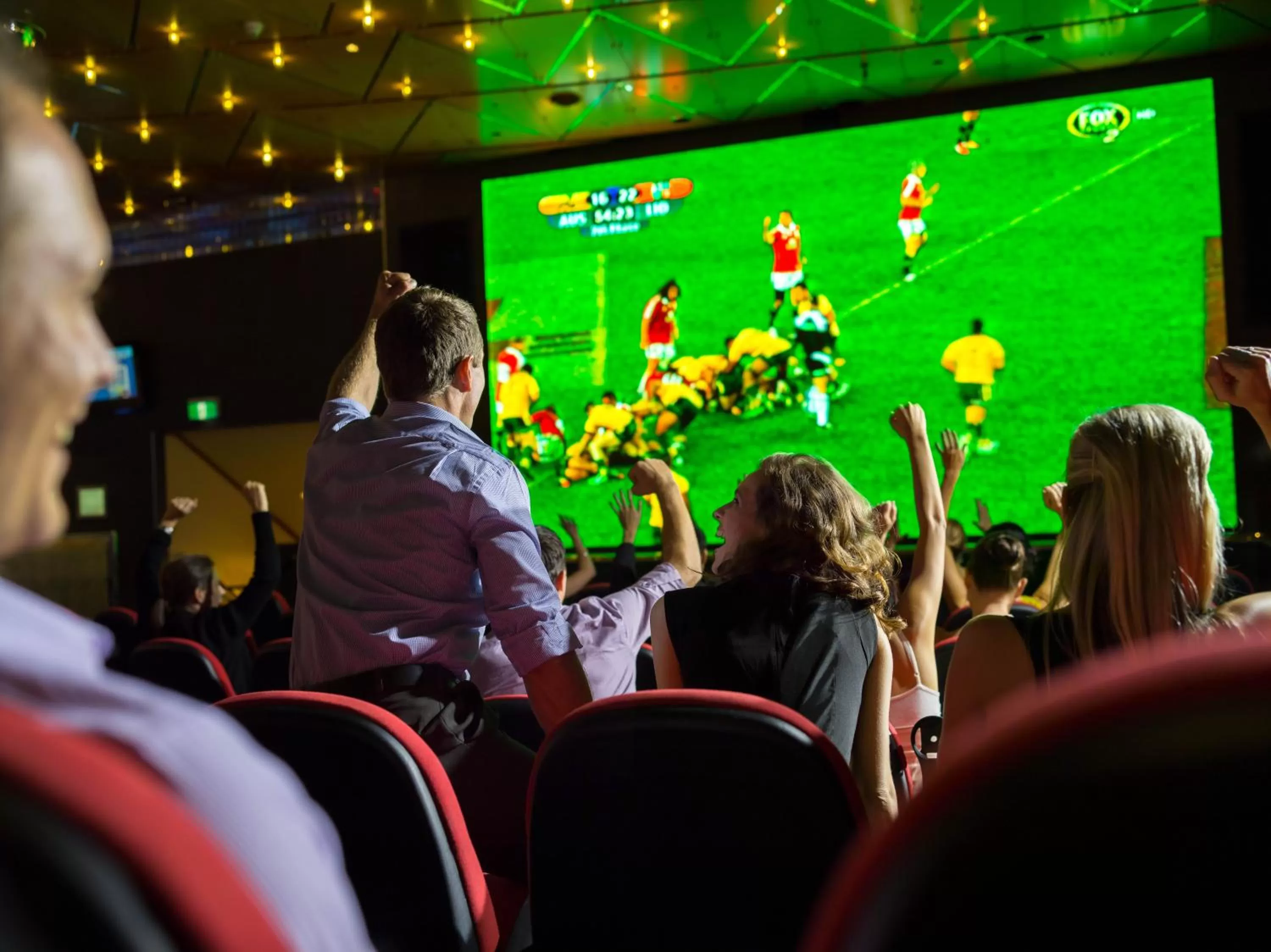 Communal lounge/ TV room in Pullman Reef Hotel Casino