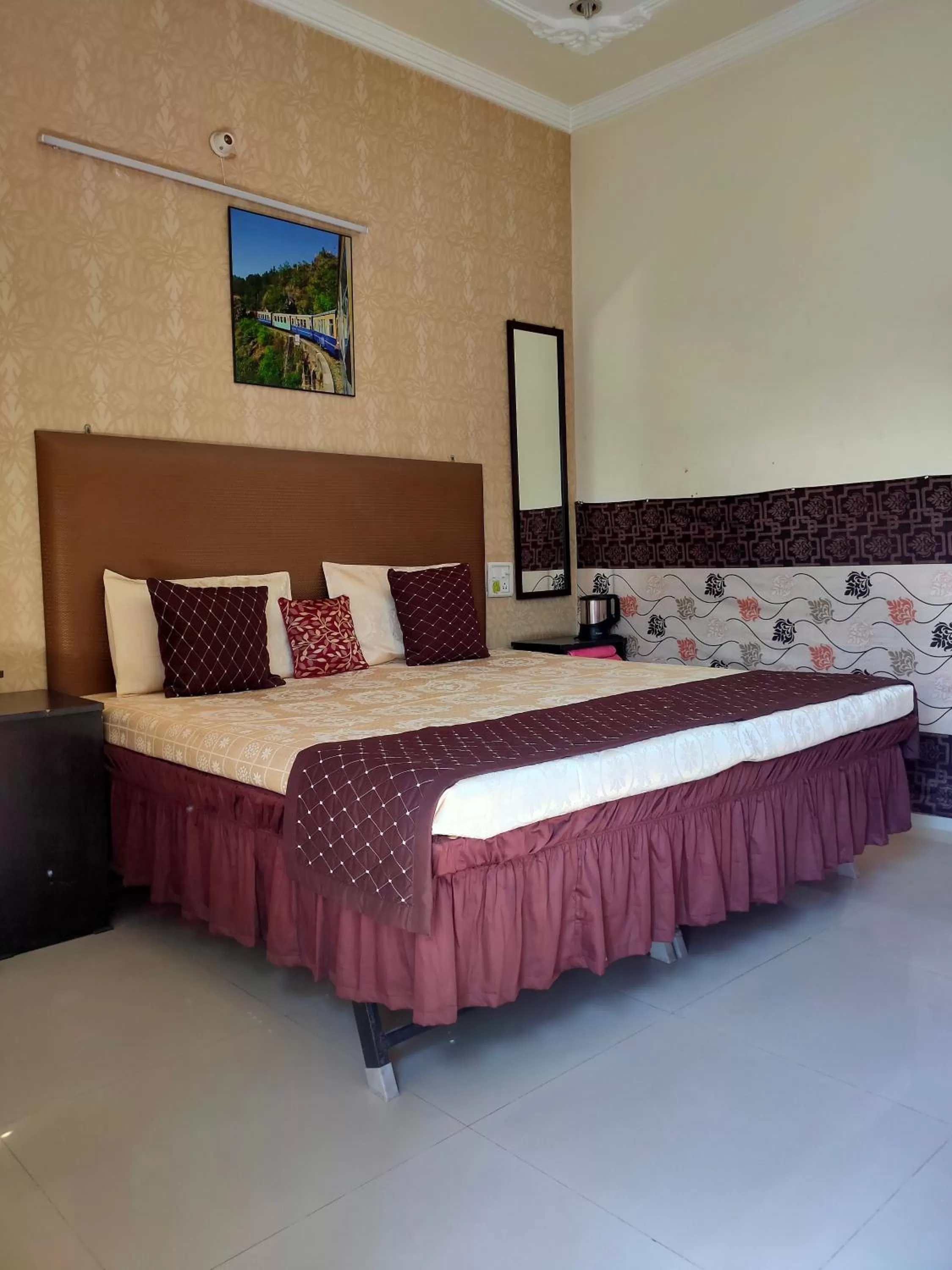 Photo of the whole room, Bed in New Chandigarh Holiday Home