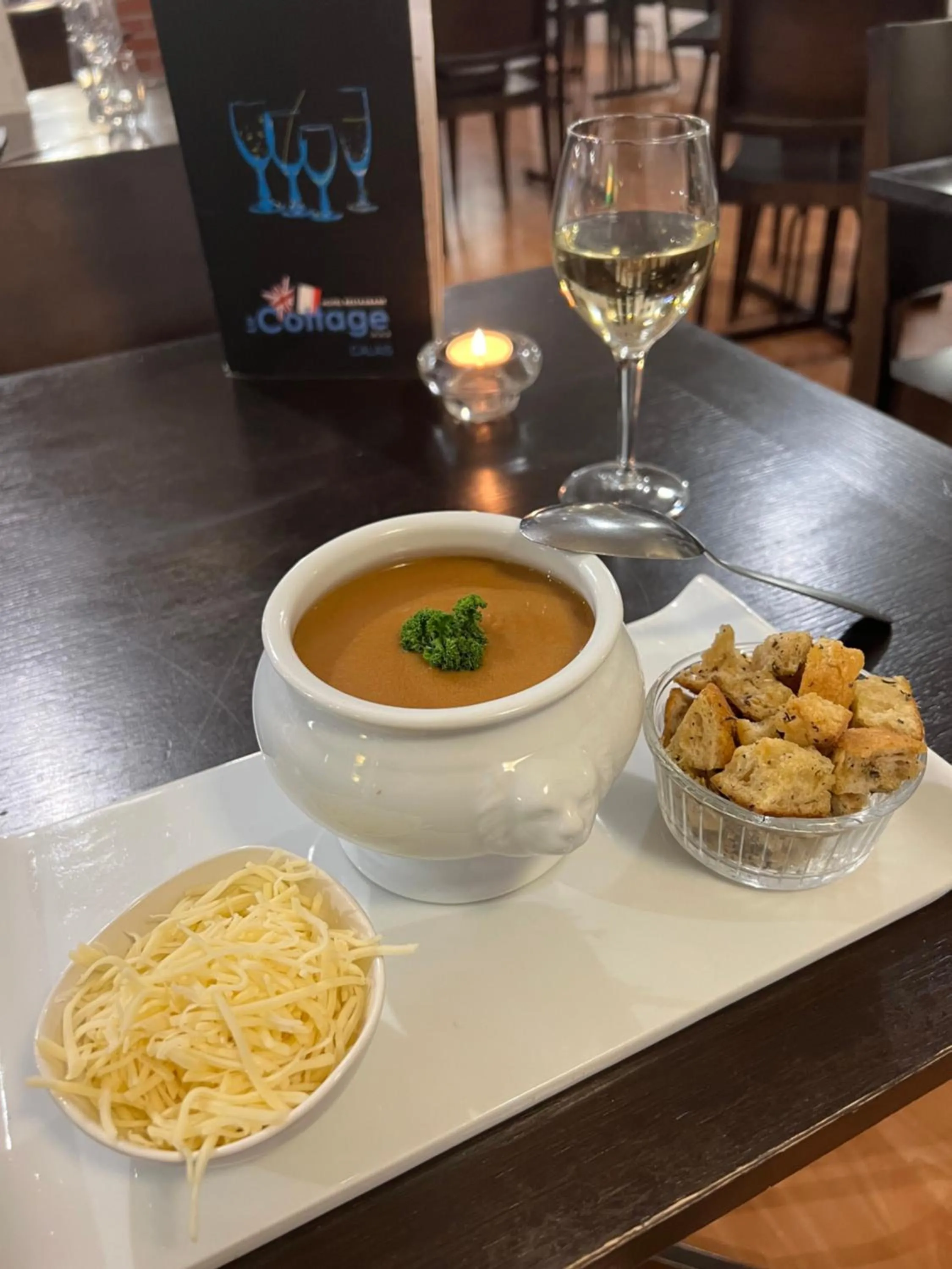 Dinner in Logis Cottage Hôtel