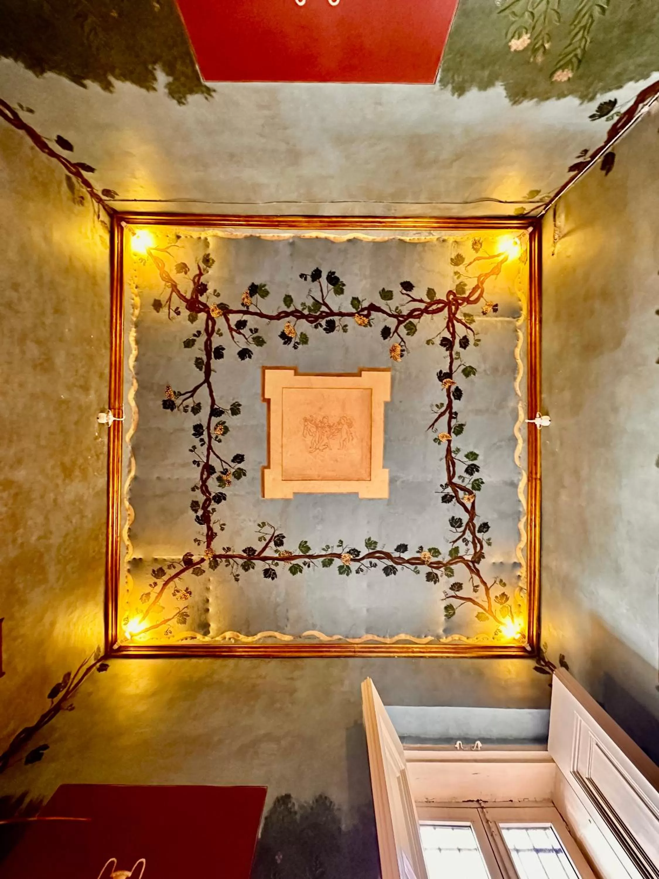 Living room in Casa Santangelo Suites