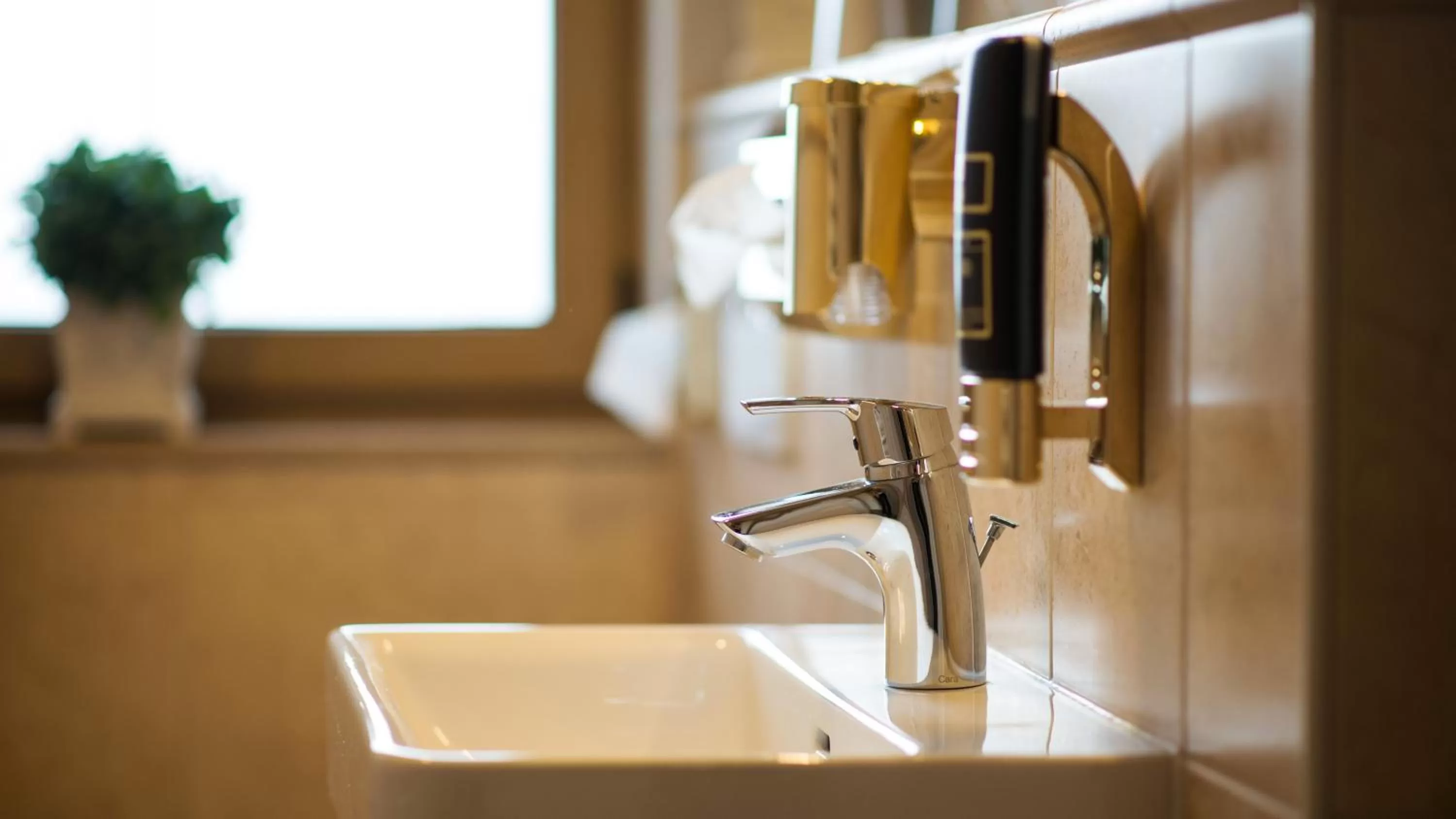 Bathroom in Hotel Rebstock