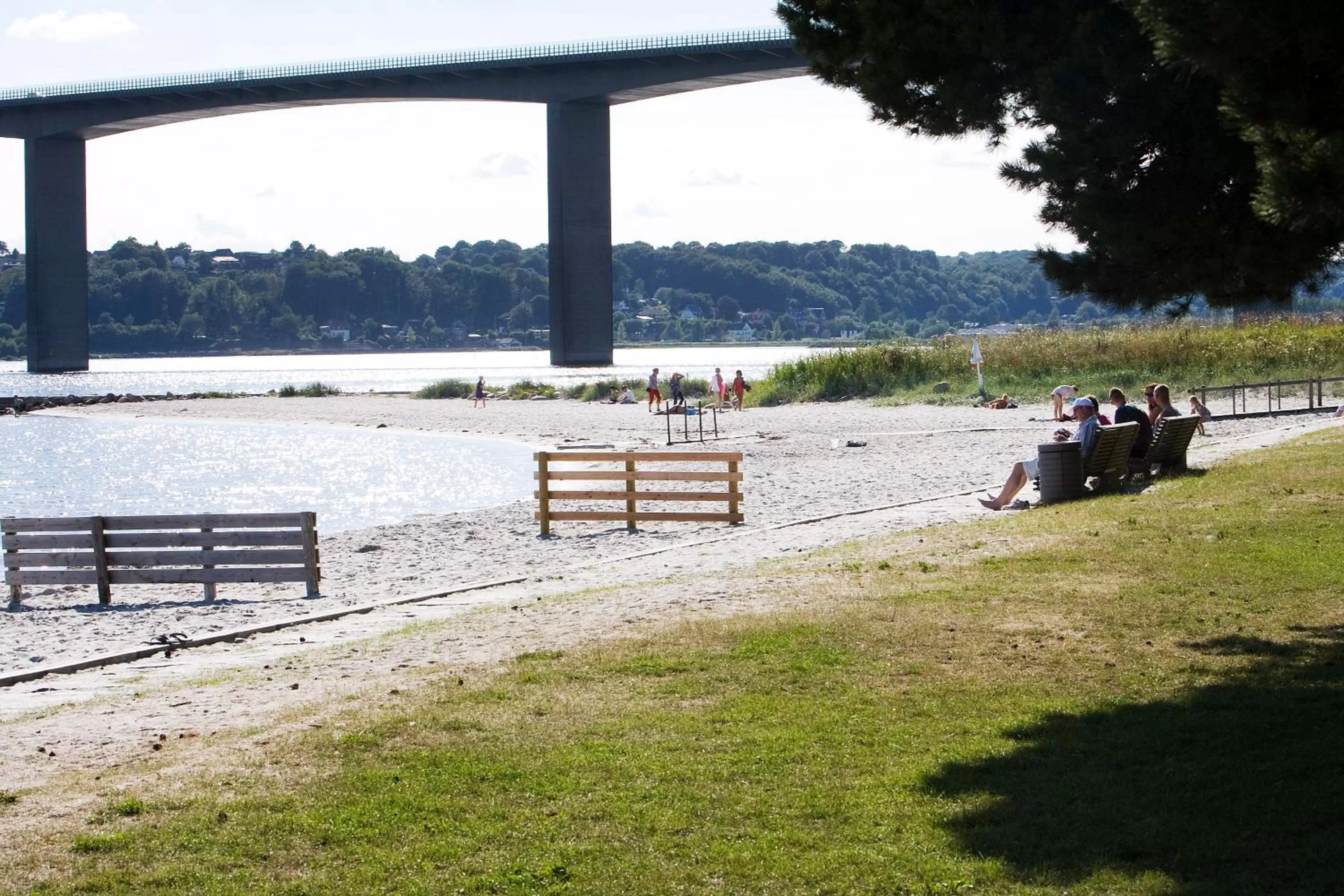 Area and facilities, Beach in Hotel Hedegaarden