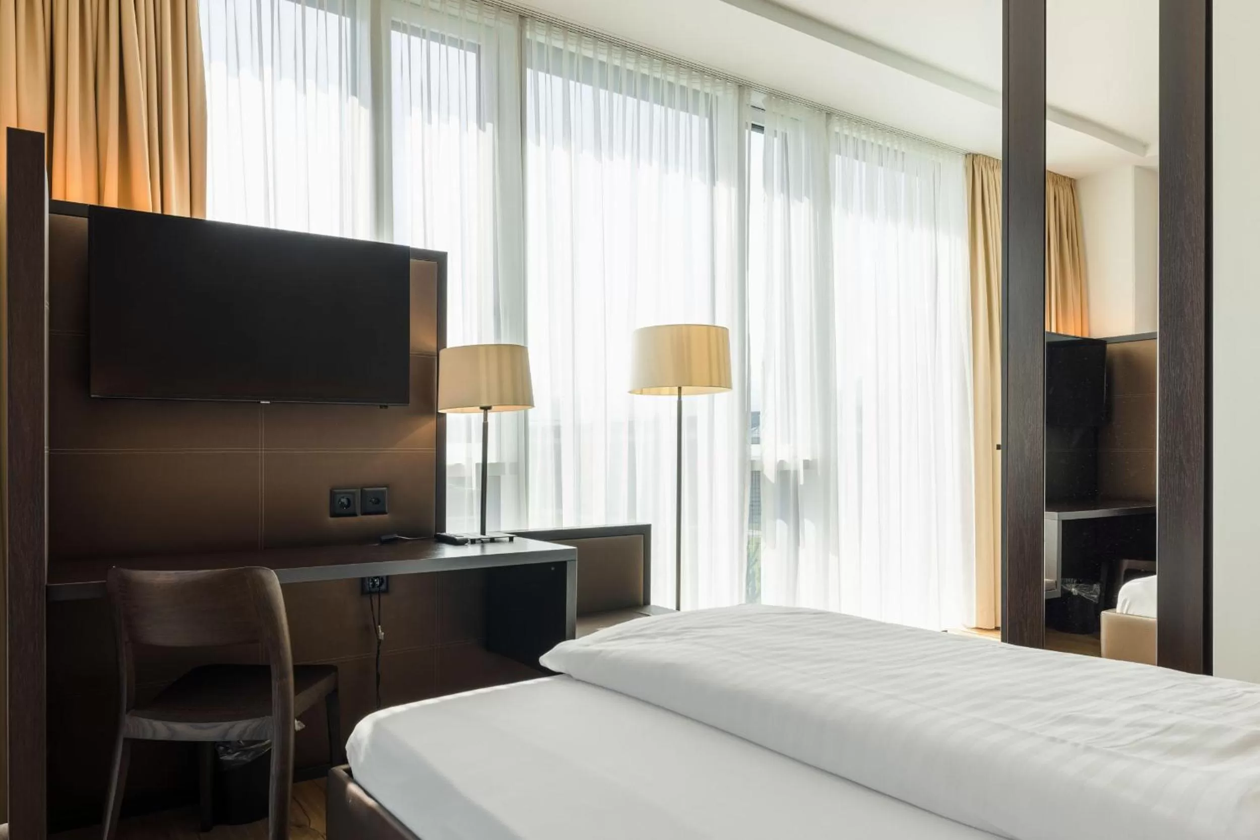 Bedroom, Bed in Hotel kommod