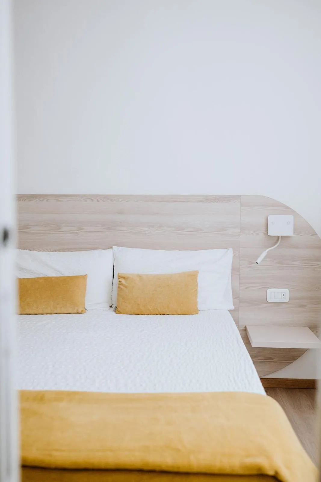 Bed in Hotel Venezia