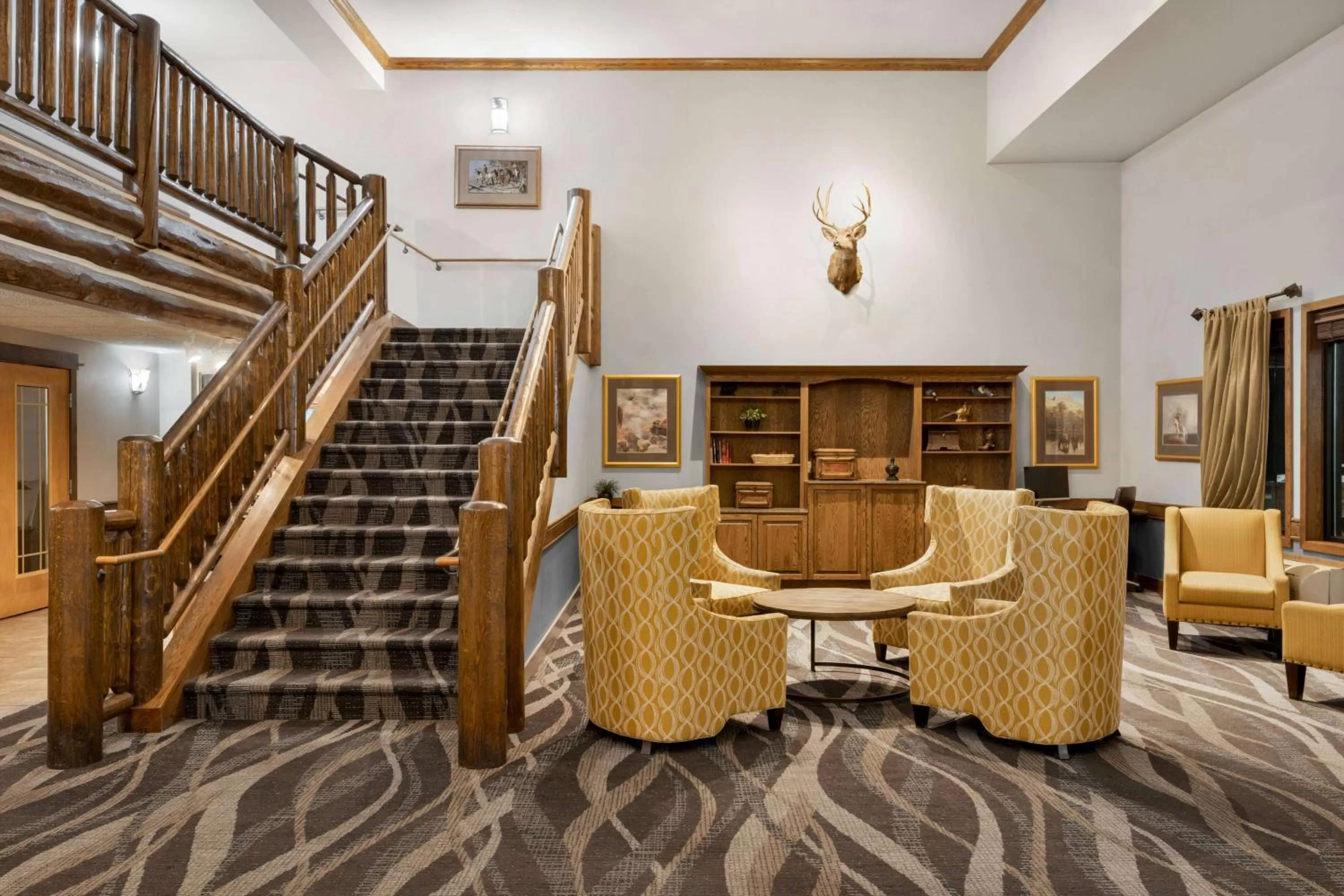 Lobby or reception in AmericInn by Wyndham Laramie Near University of Wyoming