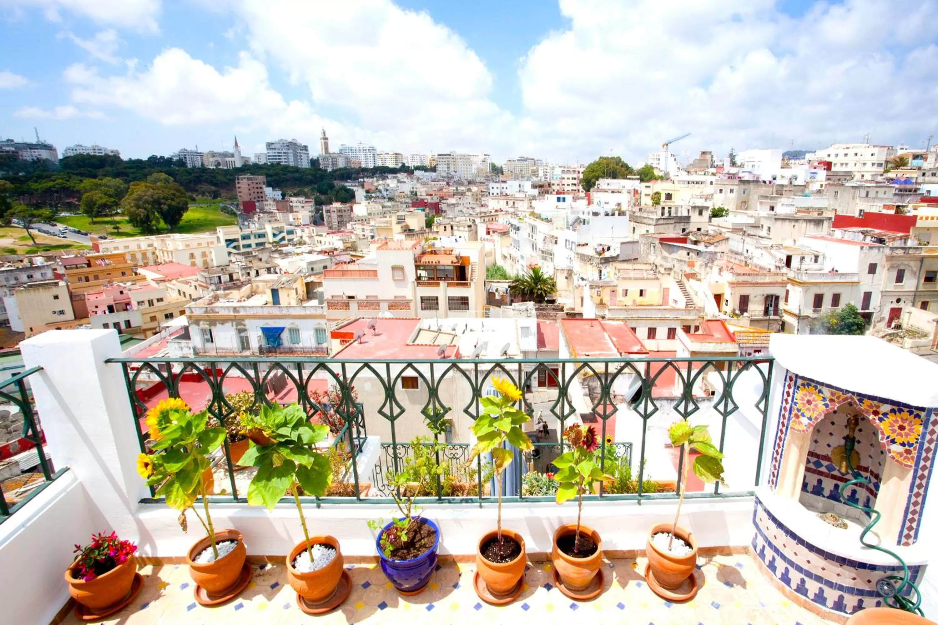 City view, Balcony/Terrace in Kasbah Rose