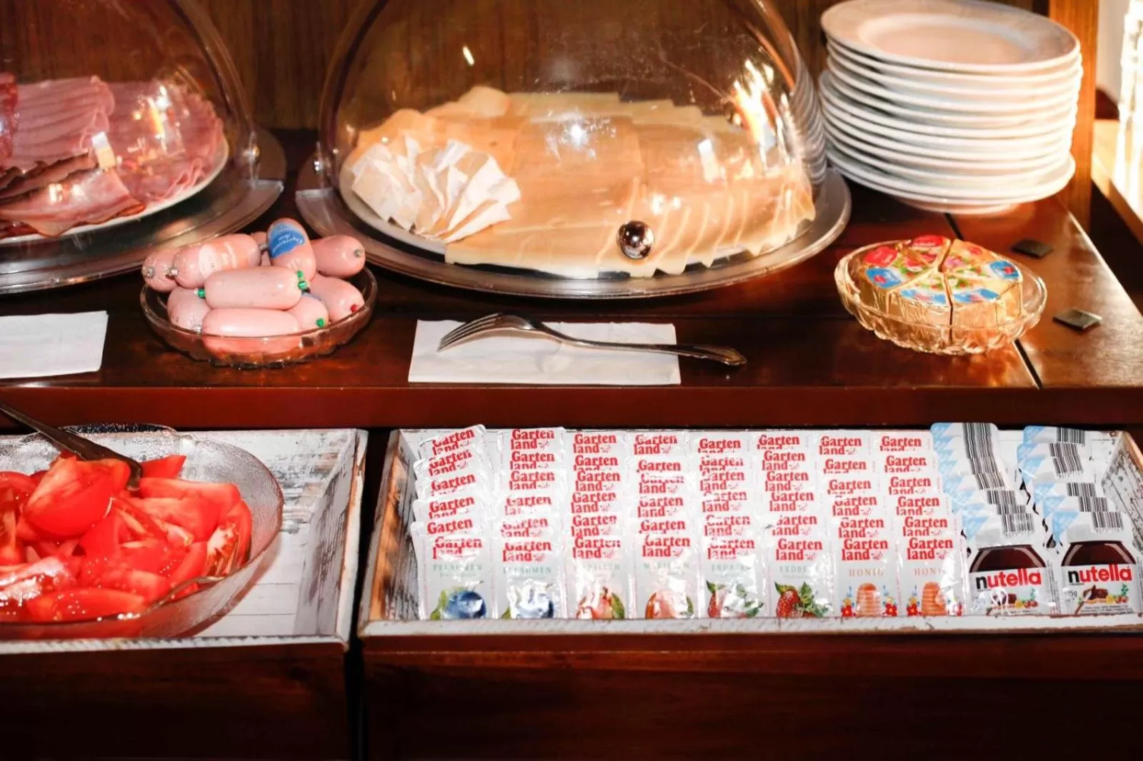 Buffet breakfast in Gasthof Linde