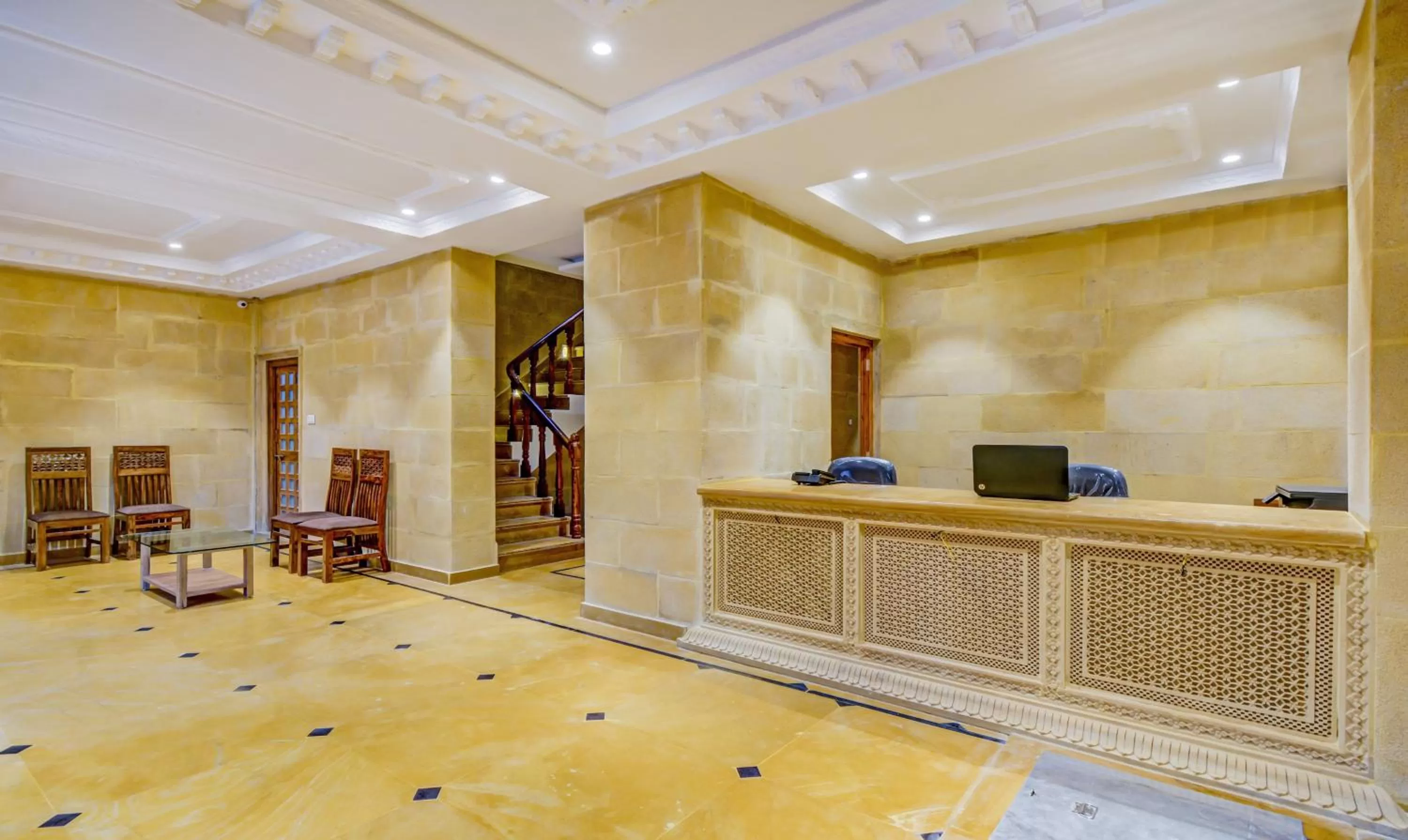 Lobby or reception, Lobby/Reception in Treebo Trend Chandrangan Excellency