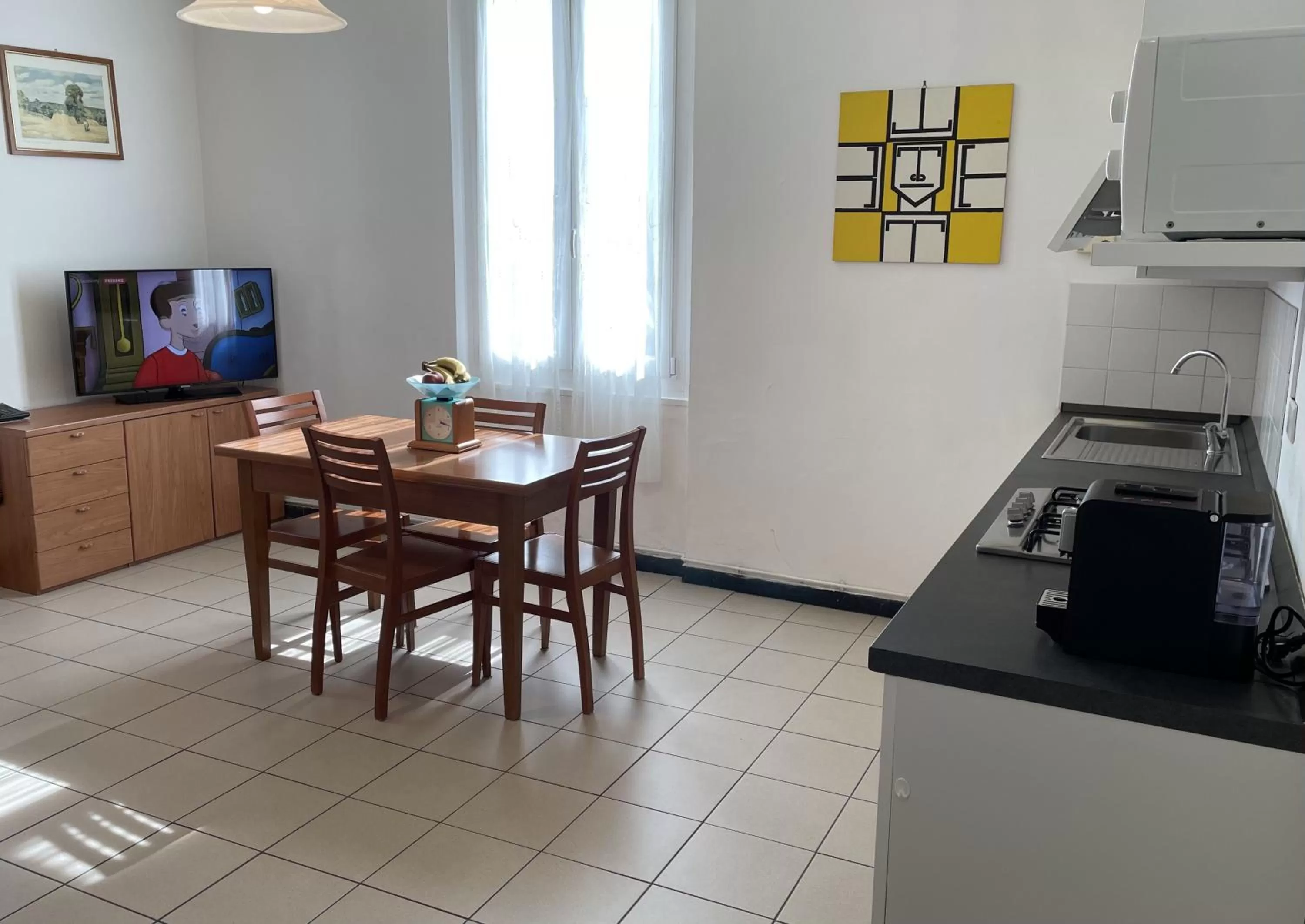 Kitchen or kitchenette in Coccodrillo Hotel & Apartments