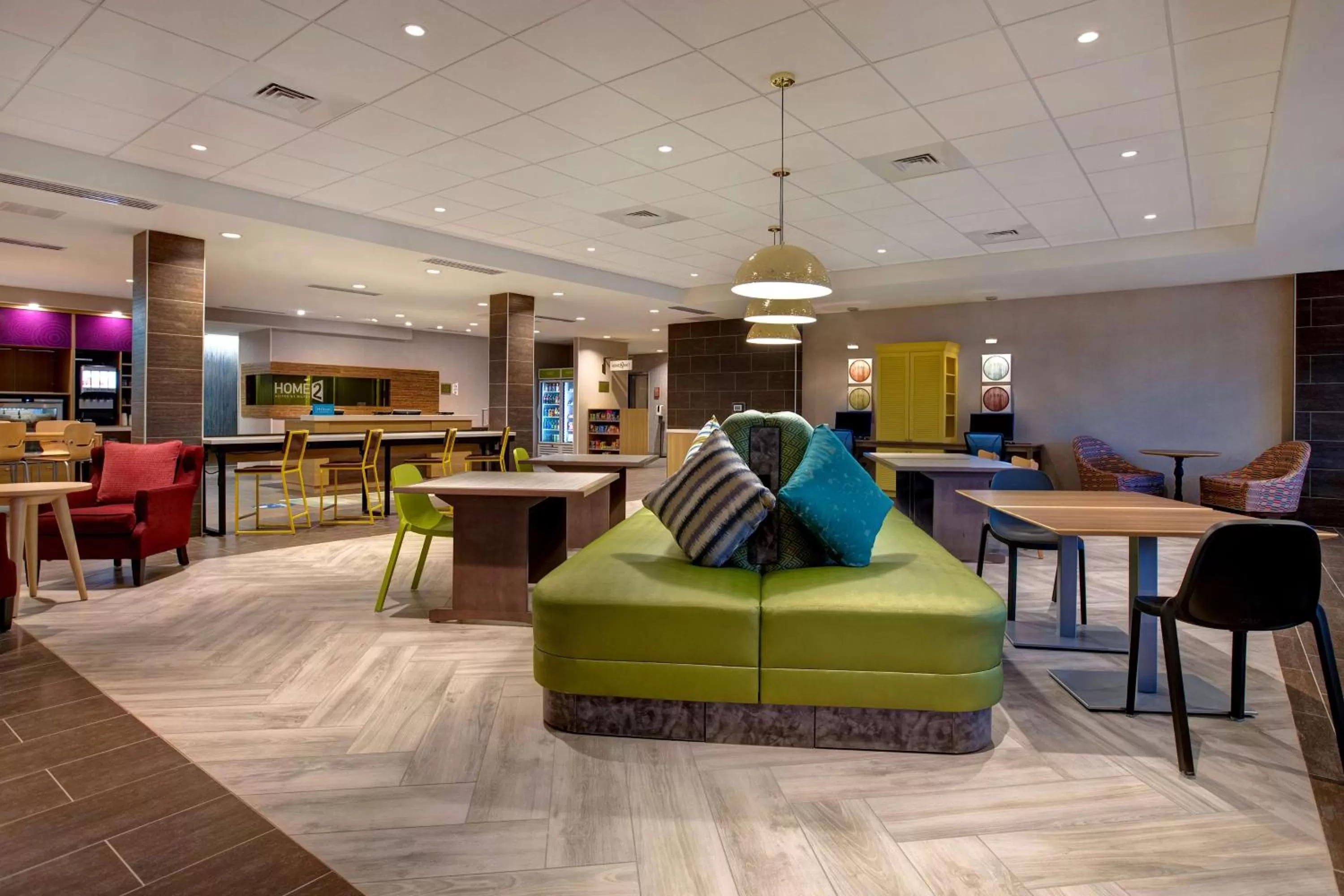 Lobby or reception in Home2 Suites By Hilton Lexington Hamburg