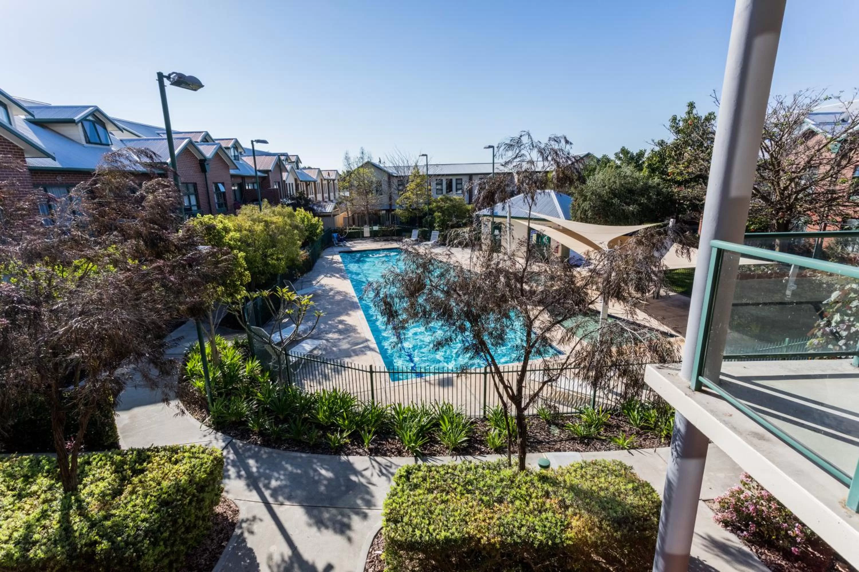 Pool view in Perth Ascot Central Apartment Hotel Official