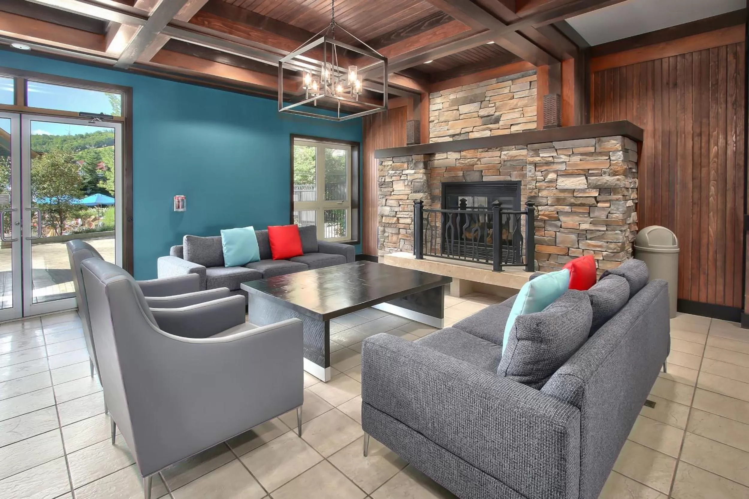 Lobby or reception in Blue Mountain Resort Mosaic Suites