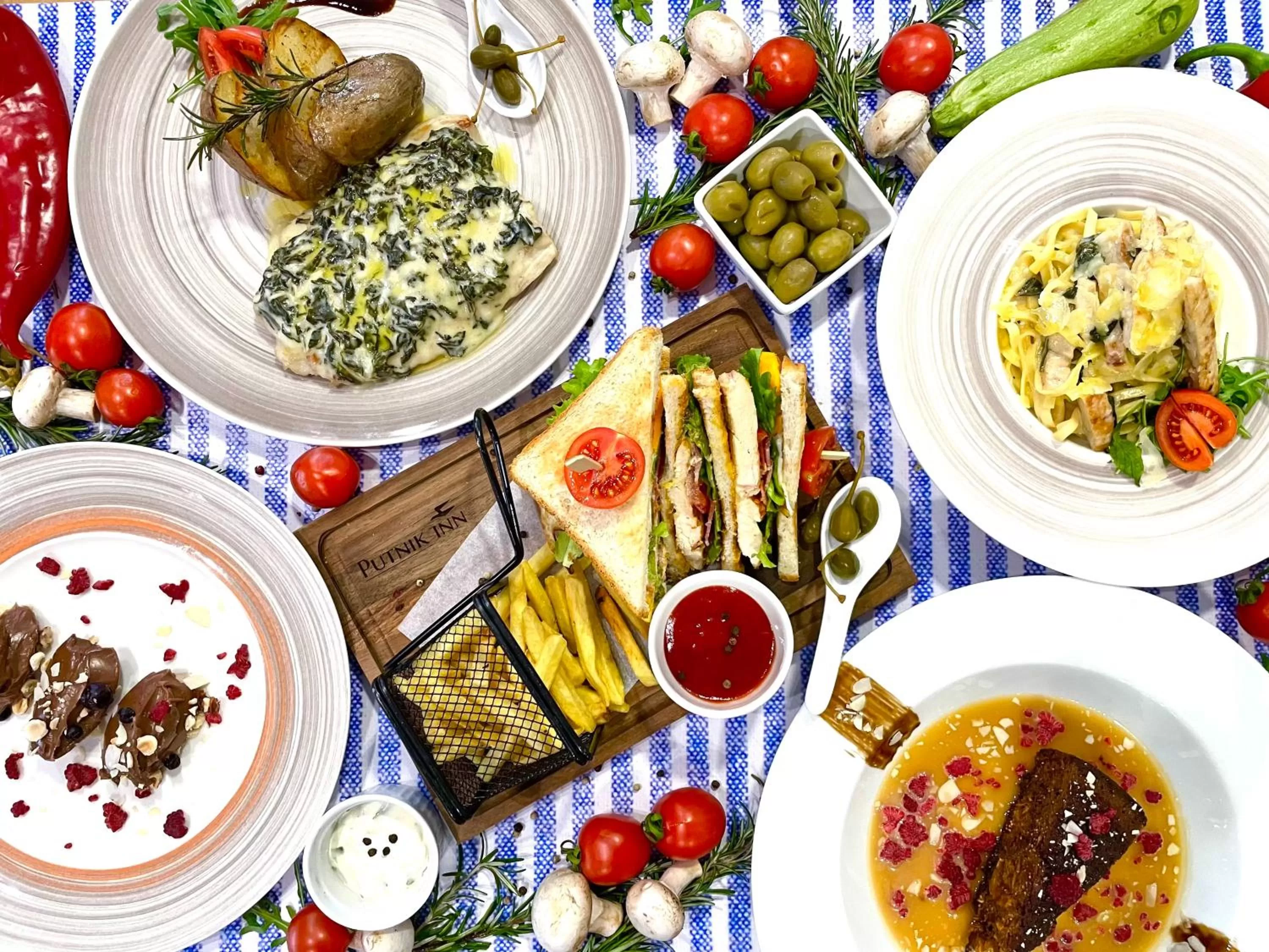 Restaurant/places to eat in Putnik Inn Belgrade