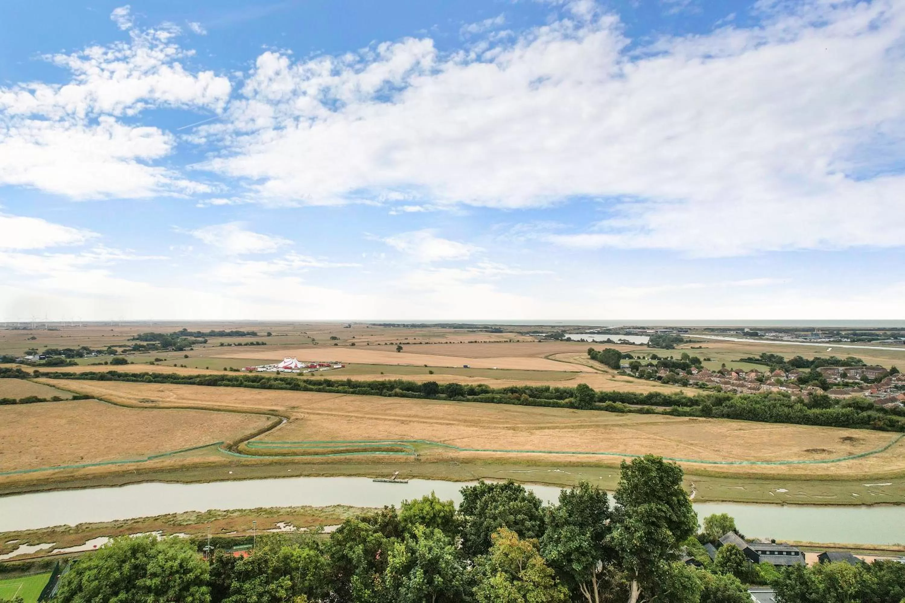 Natural landscape in Saltcote Place
