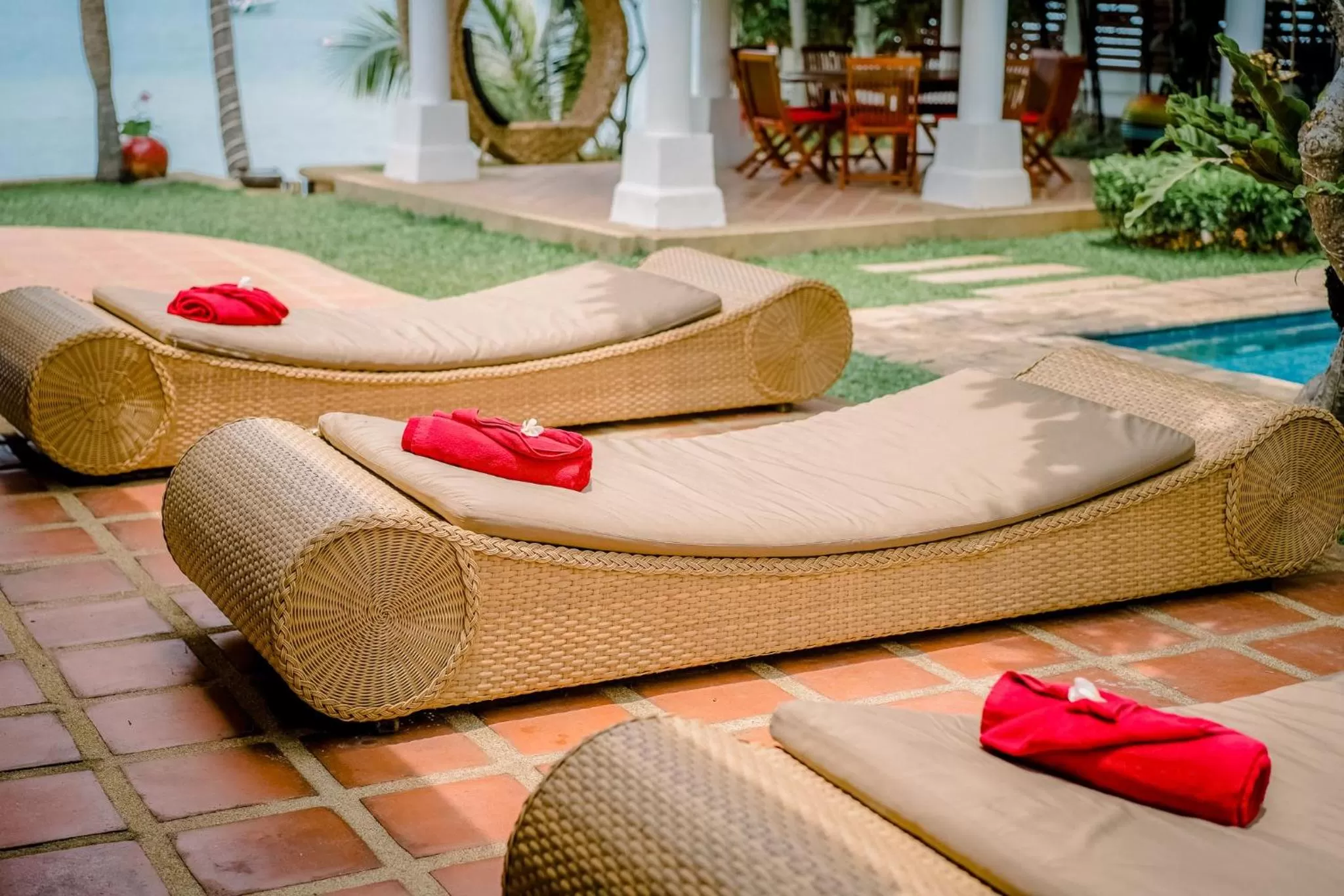 hair dresser in The Privilege Hotel Ezra Beach Club