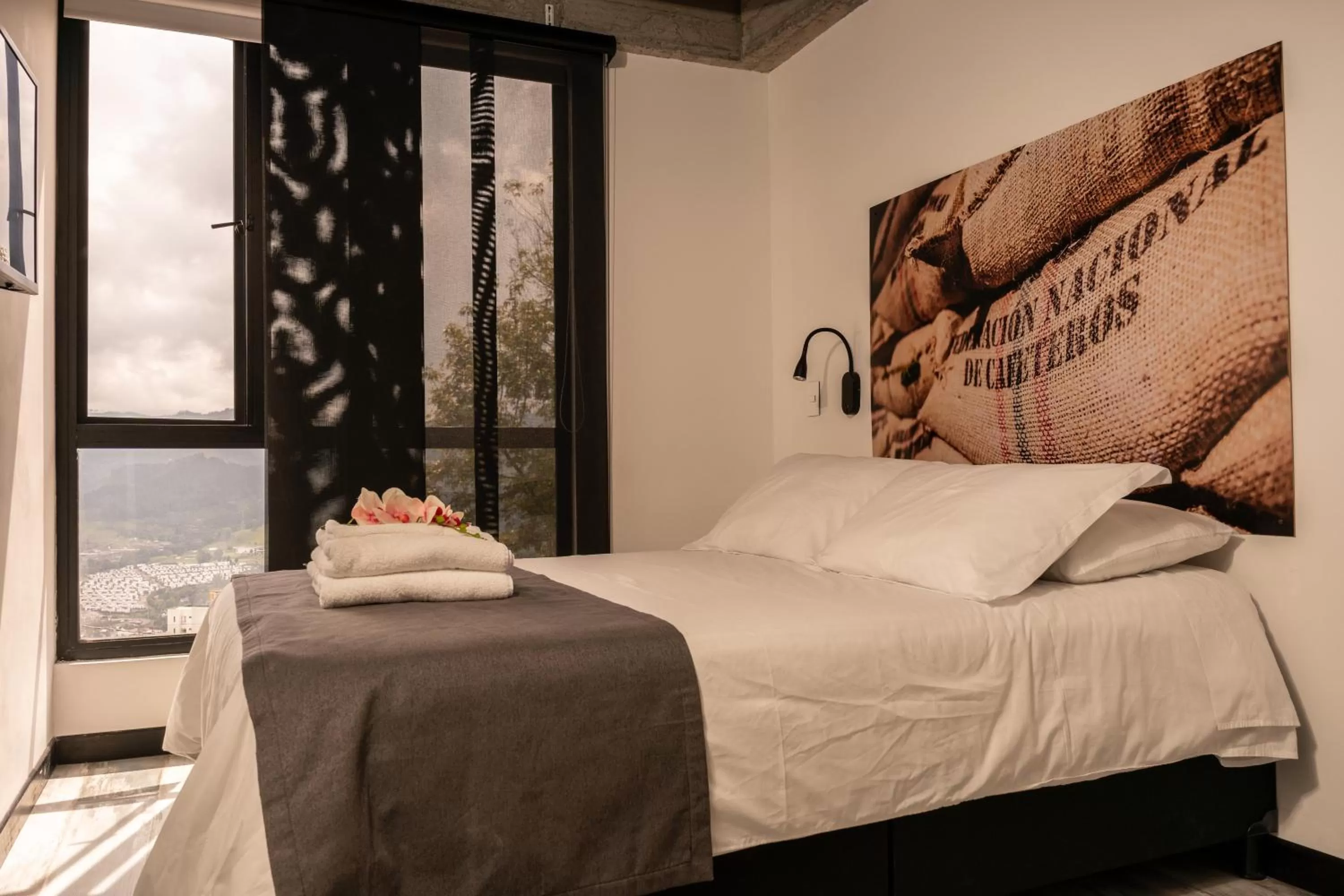 Bed in The Coffee Club