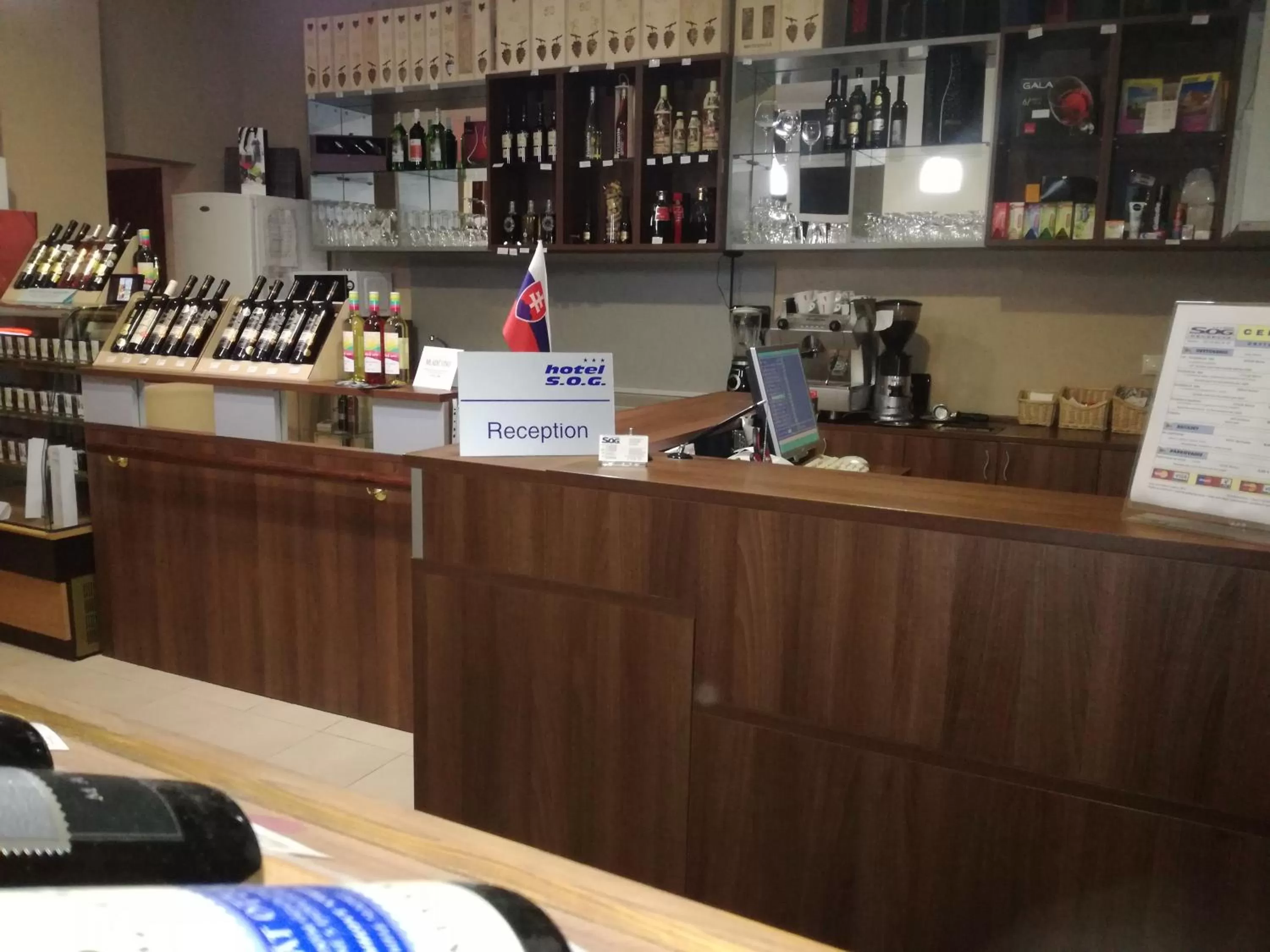 Lobby or reception in garni Hotel S.O.G.* * *