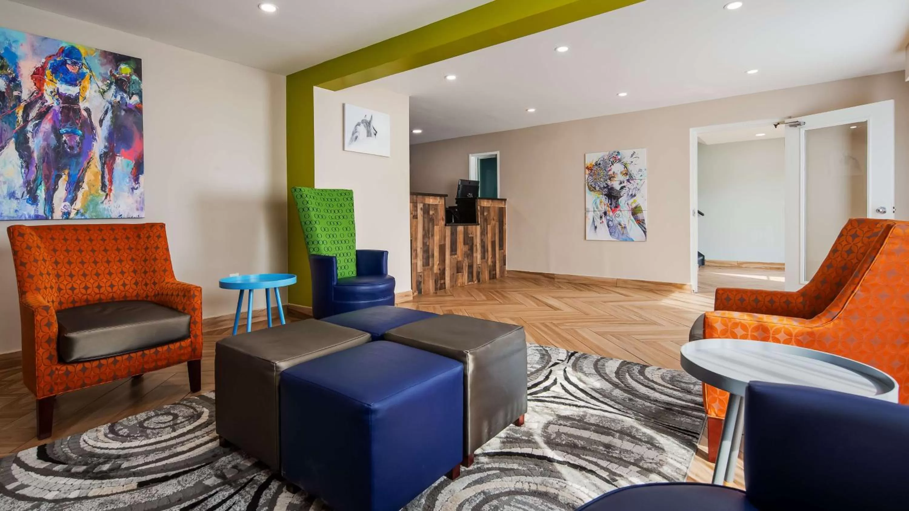 Lobby or reception in SureStay Hotel by Best Western Florence