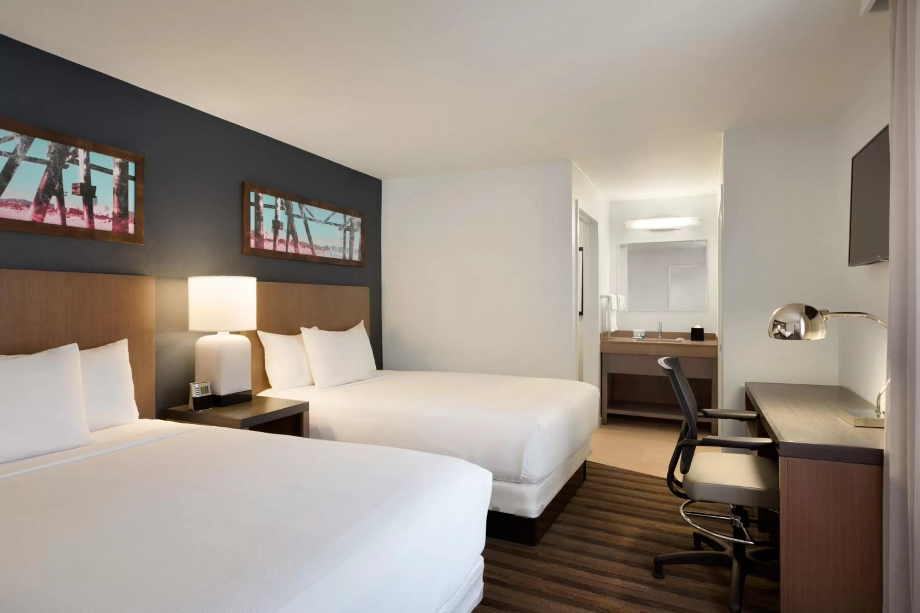 Studio Suite with Two Double Beds in Hyatt House Miami Airport