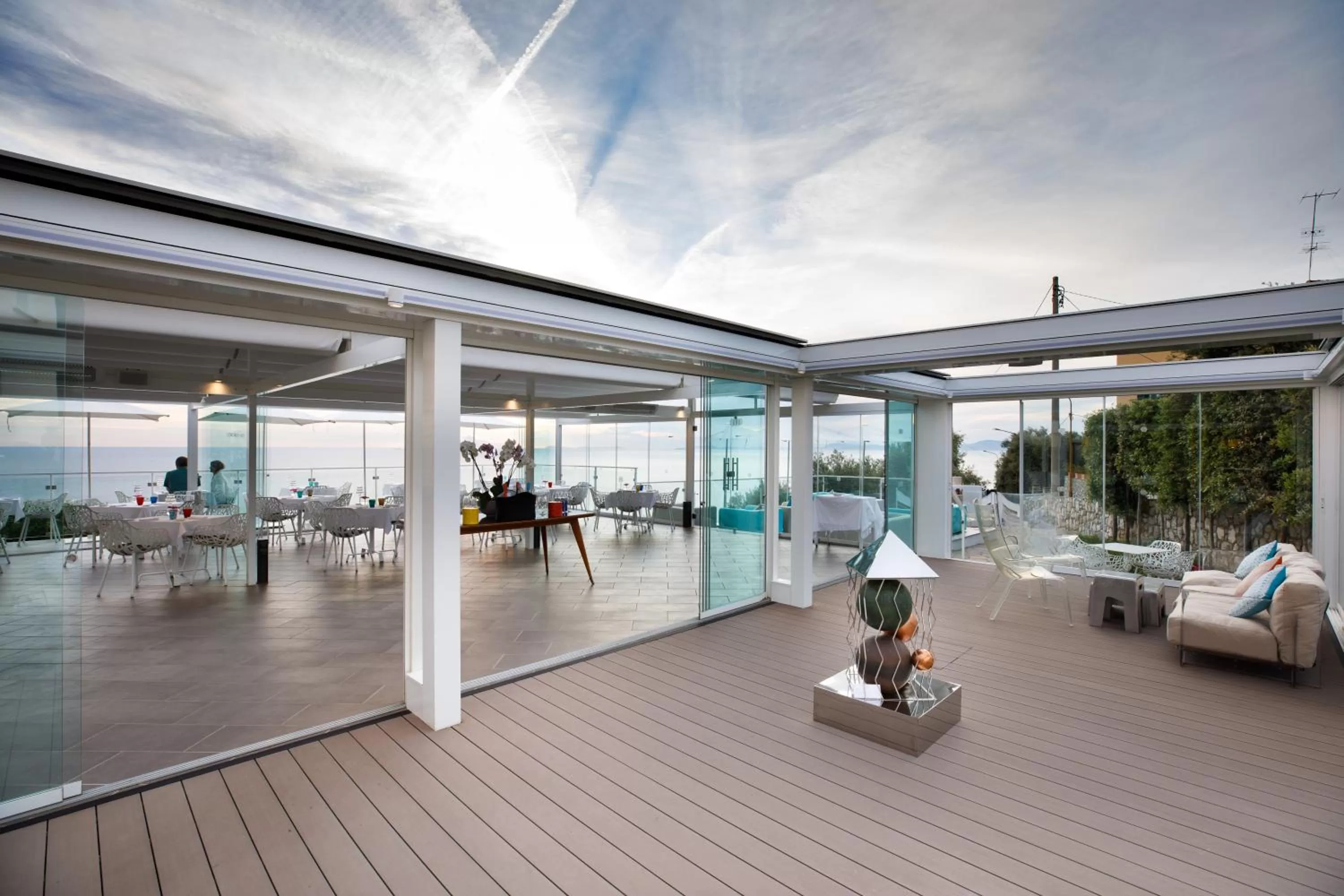 Dinner in Villa Fiorella Art Hotel