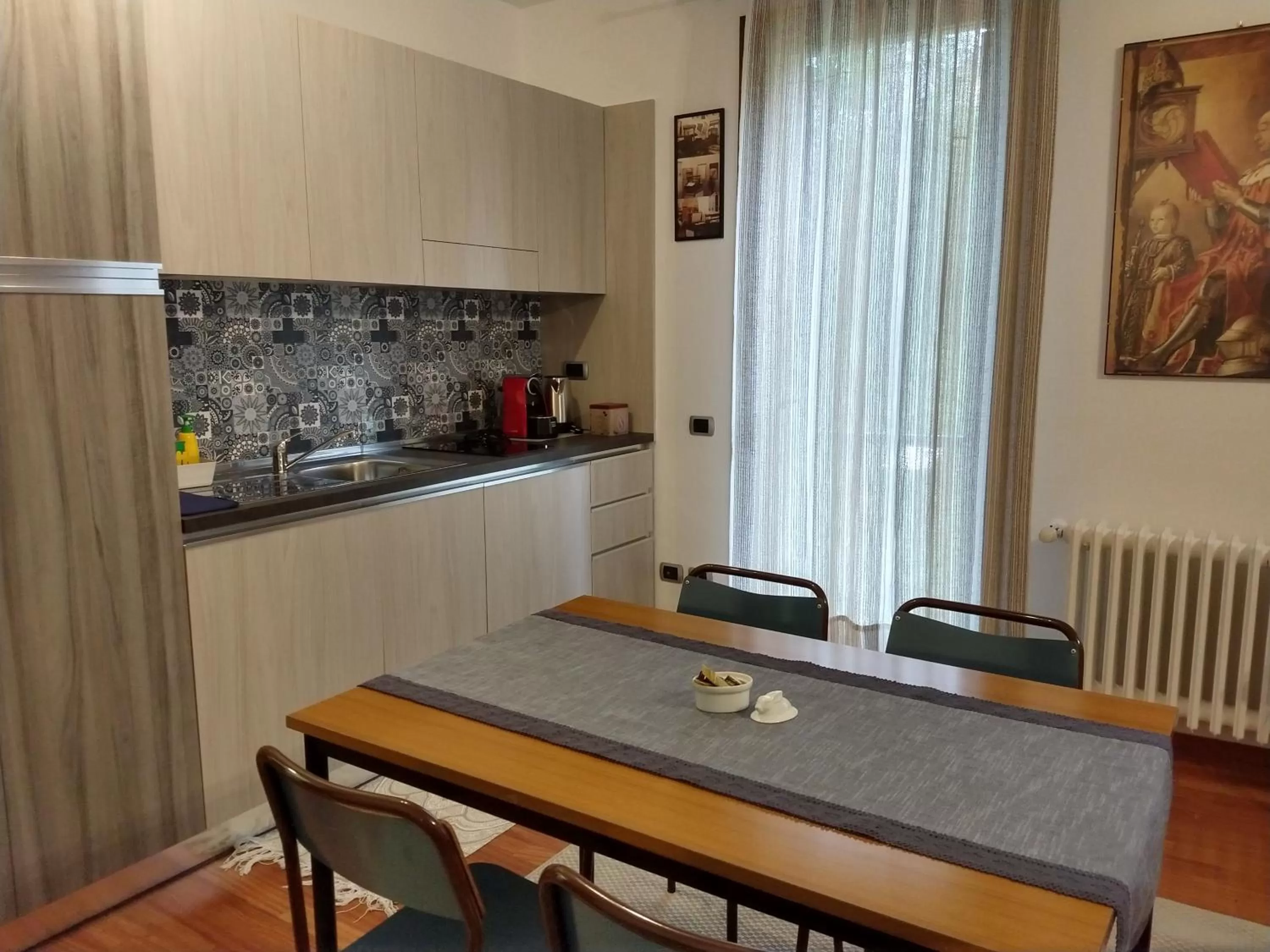 Kitchen or kitchenette in B&B IL TORCHIO-URBINO