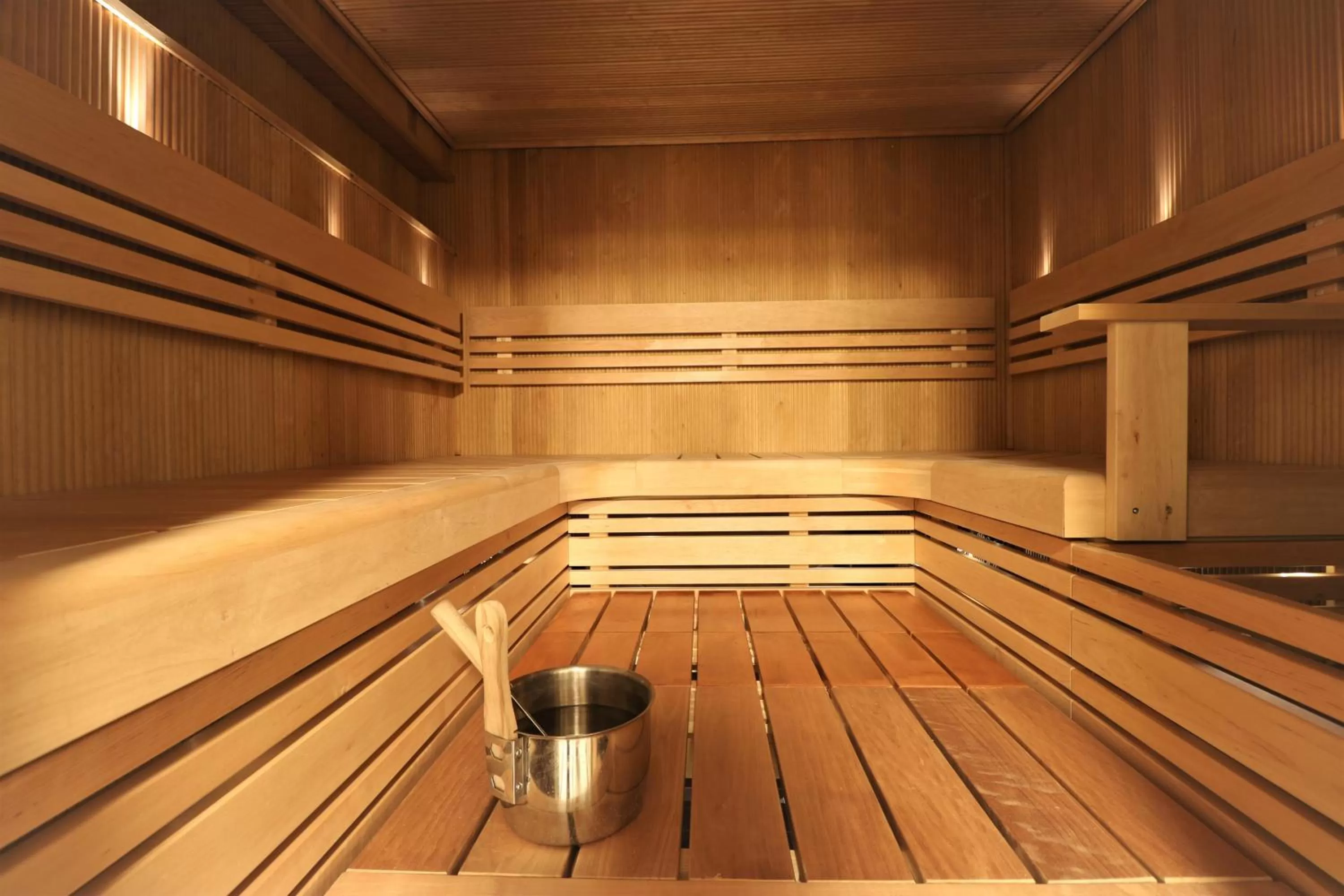 Sauna in Forenom Aparthotel Helsinki Herttoniemi