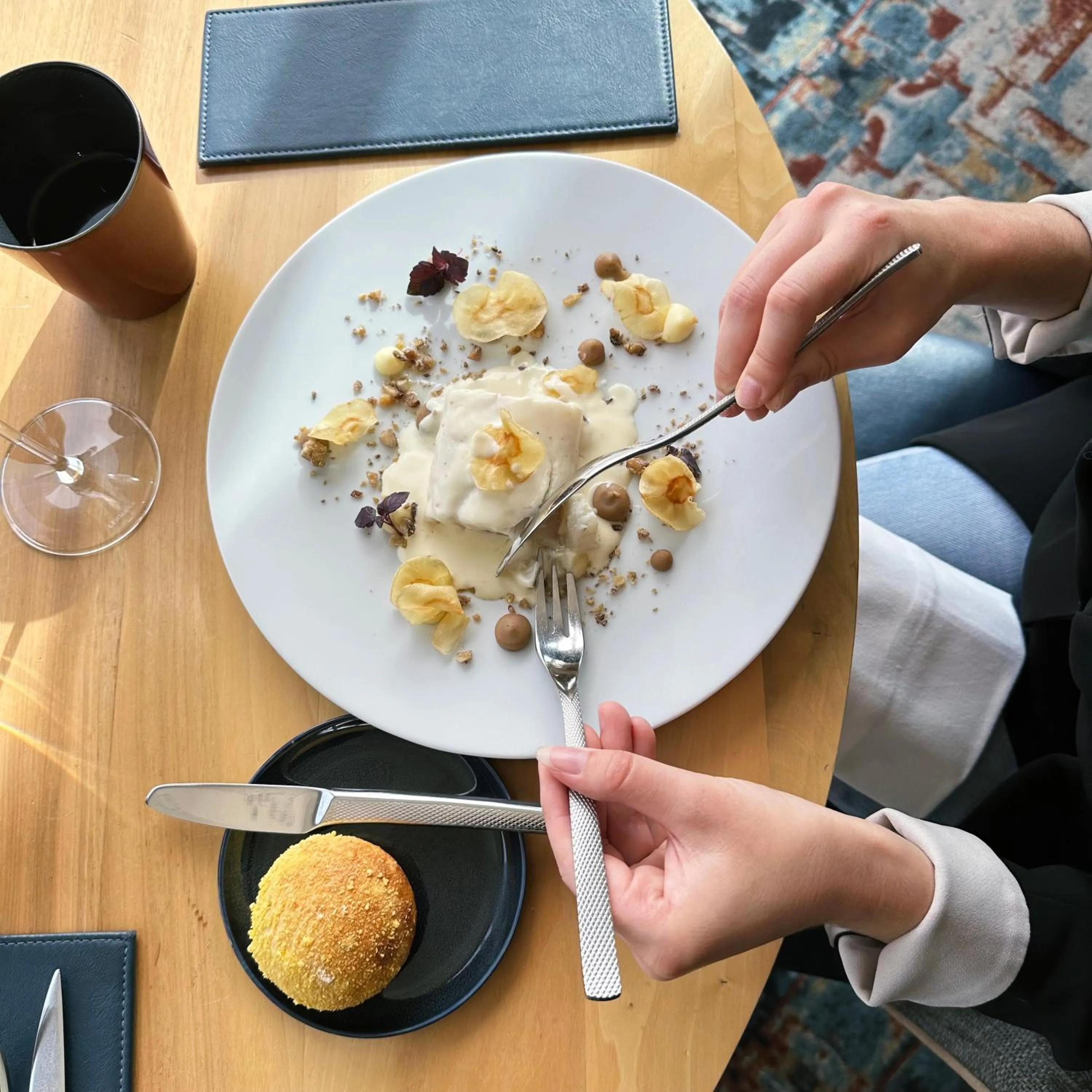Food close-up in Domaine De La Corniche