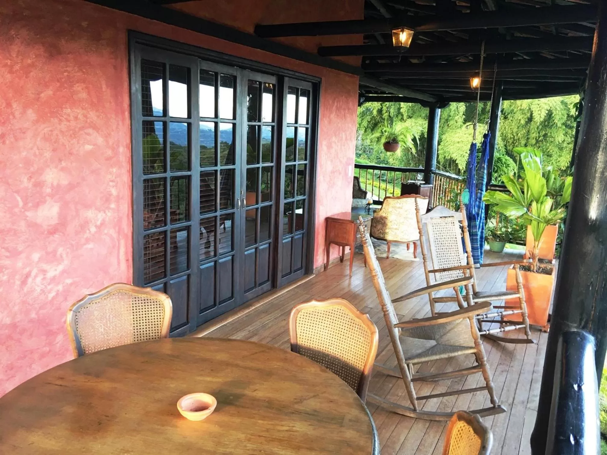 Balcony/Terrace, Seating Area in Monasterio San Agustín, Colombia