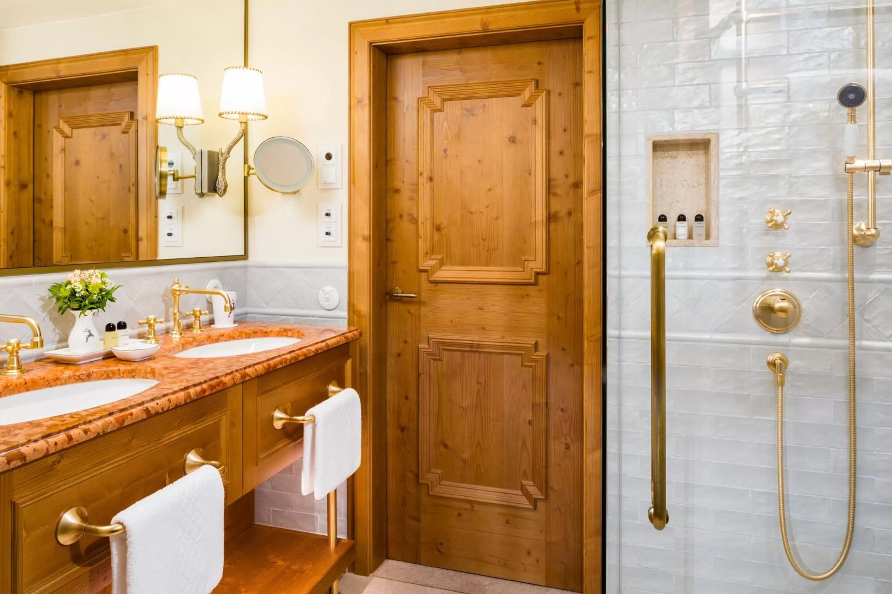 Bathroom in Hotel Goldener Hirsch, A Luxury Collection Hotel, Salzburg