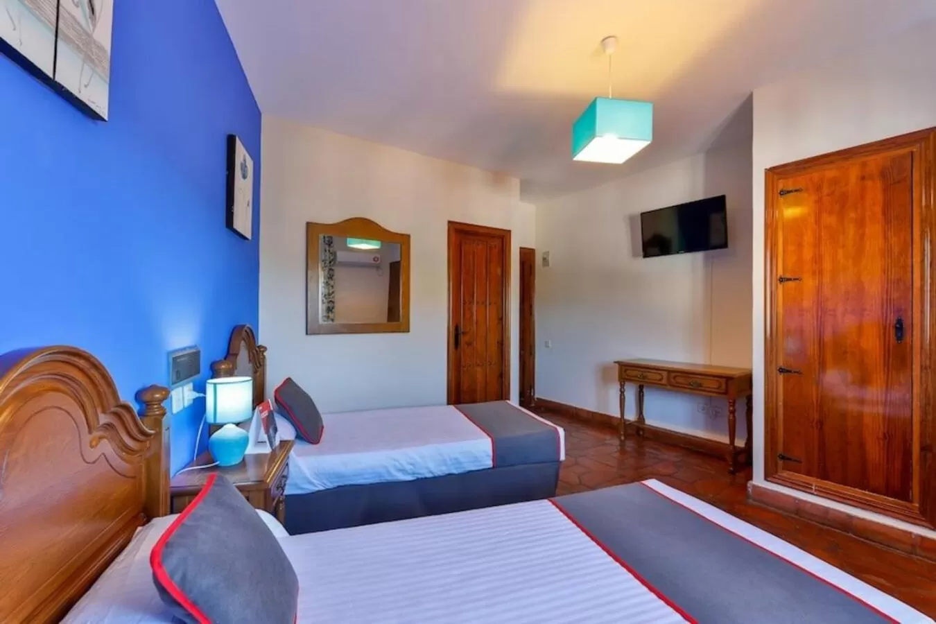 Photo of the whole room, Bed in Hostal Alfonso XI