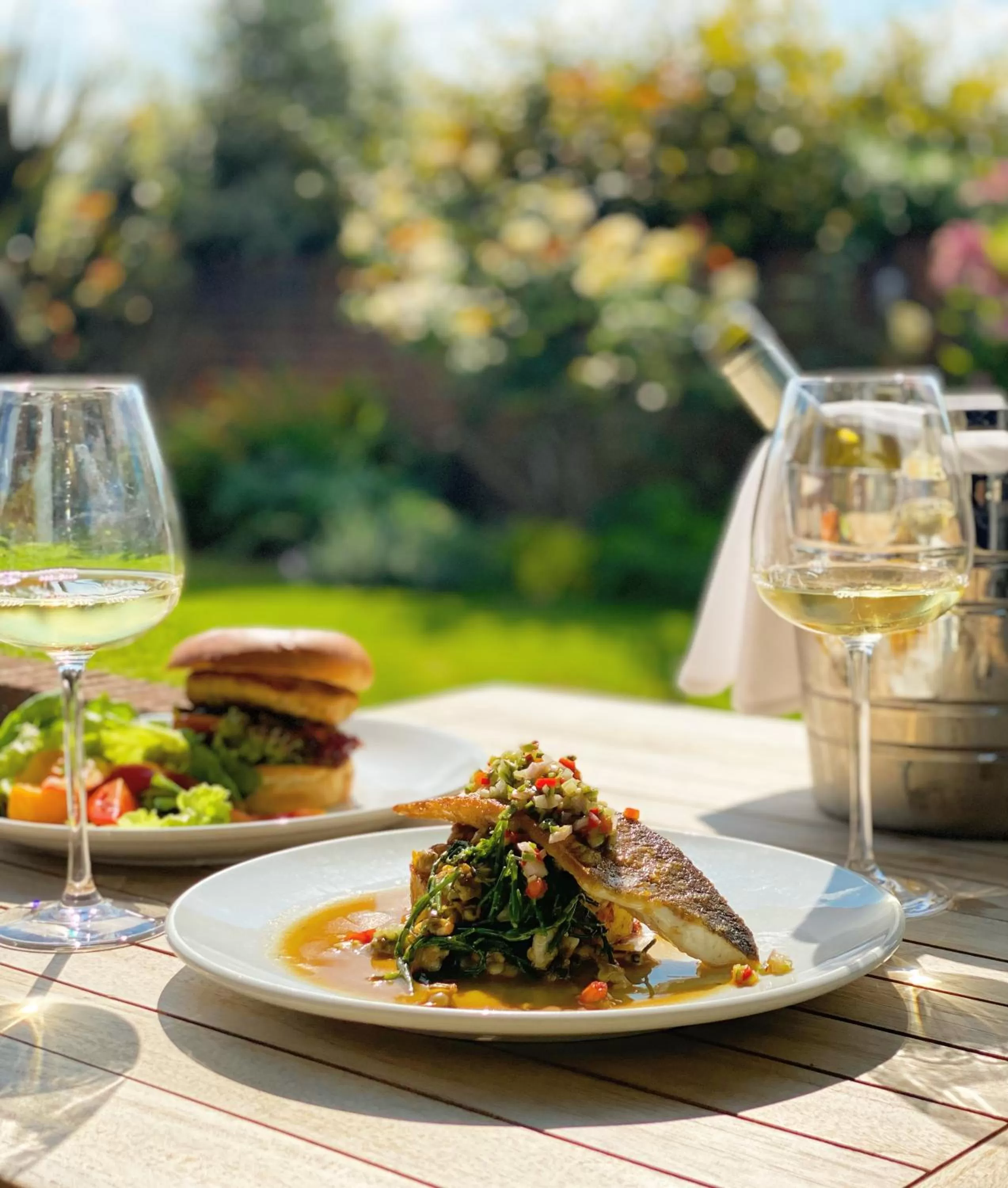 Food close-up in Crouchers Hotel