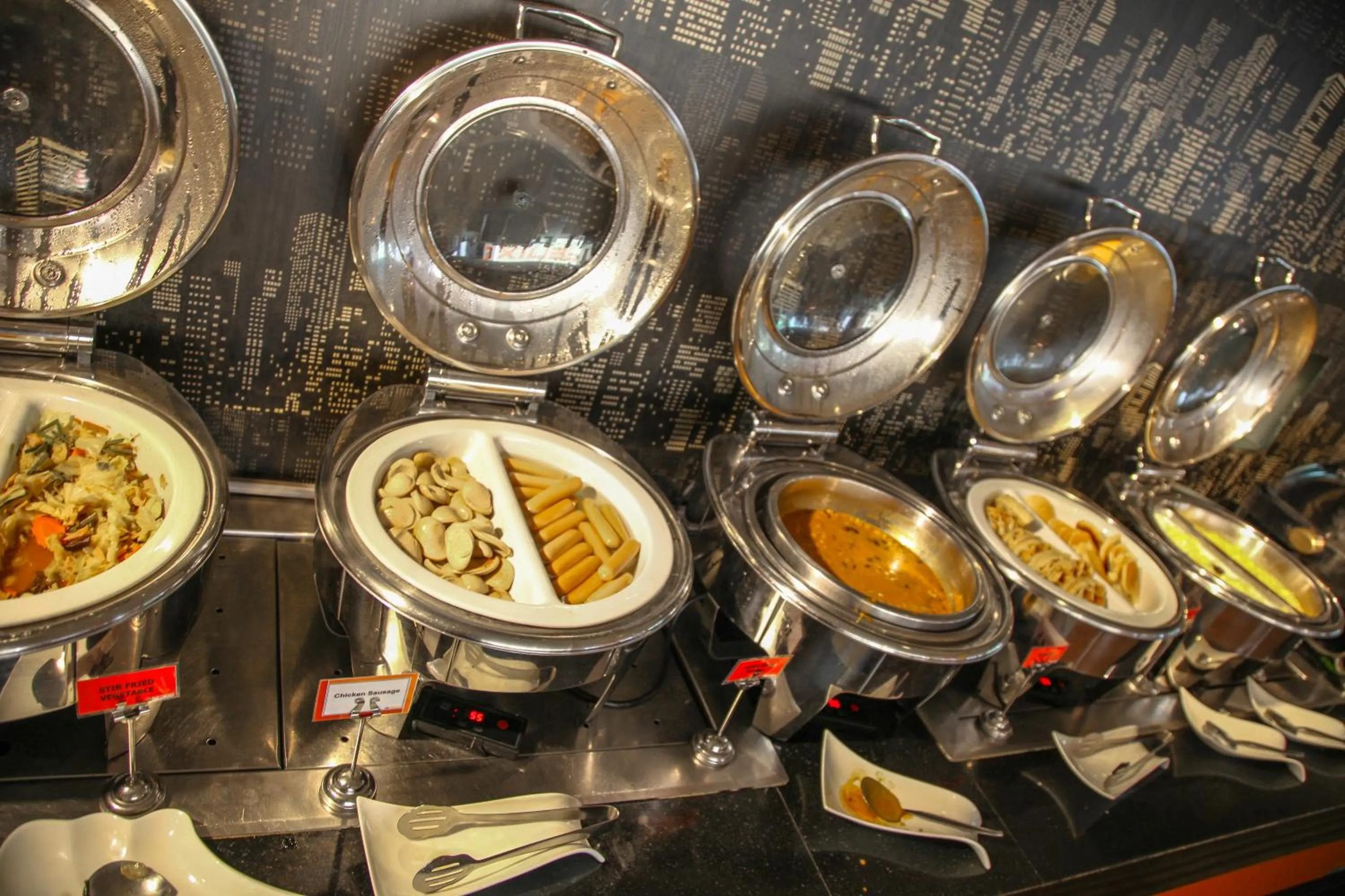 Buffet breakfast in Le Fenix Sukhumvit 11 Bangkok