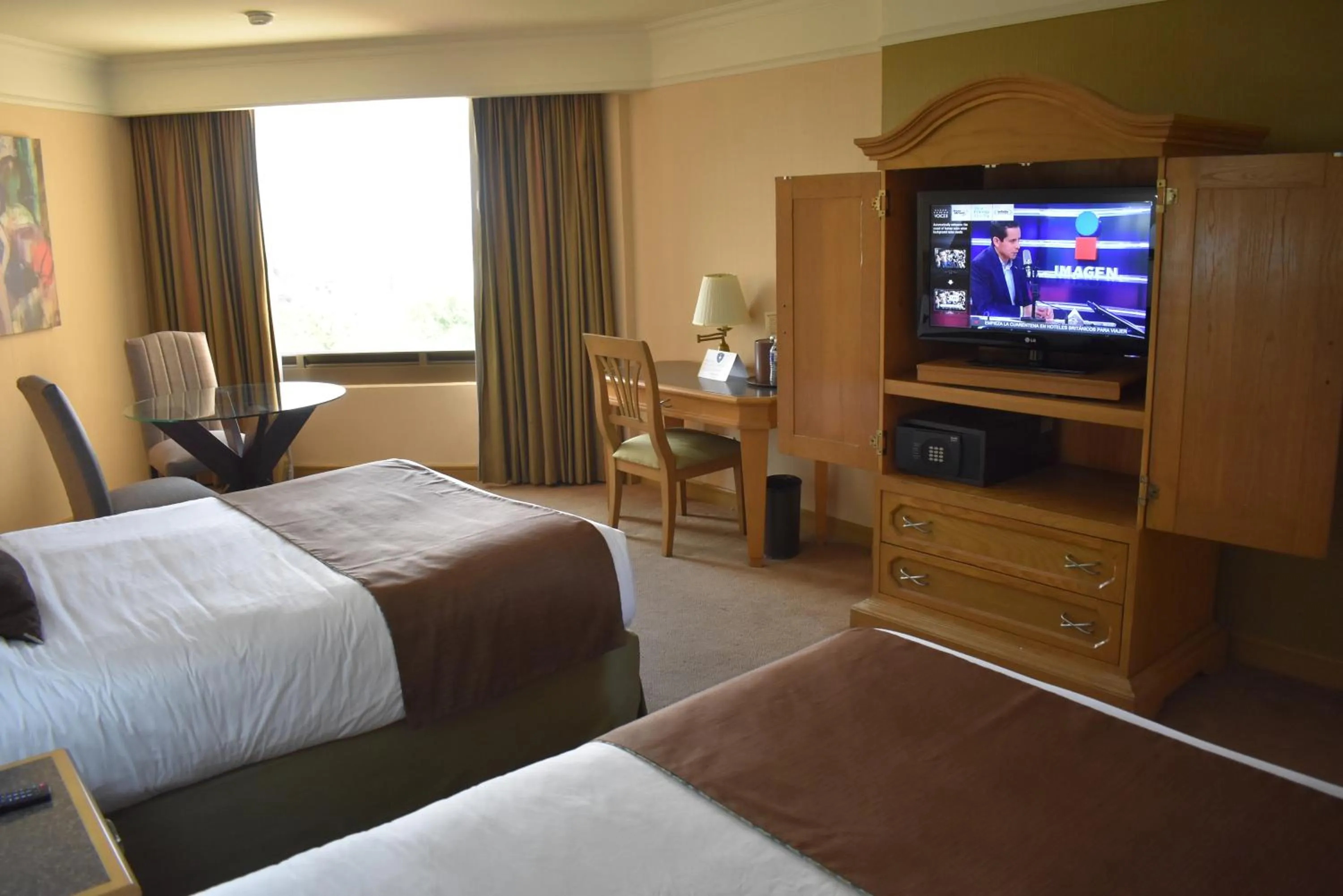 Bed in Hotel San Luis Lindavista