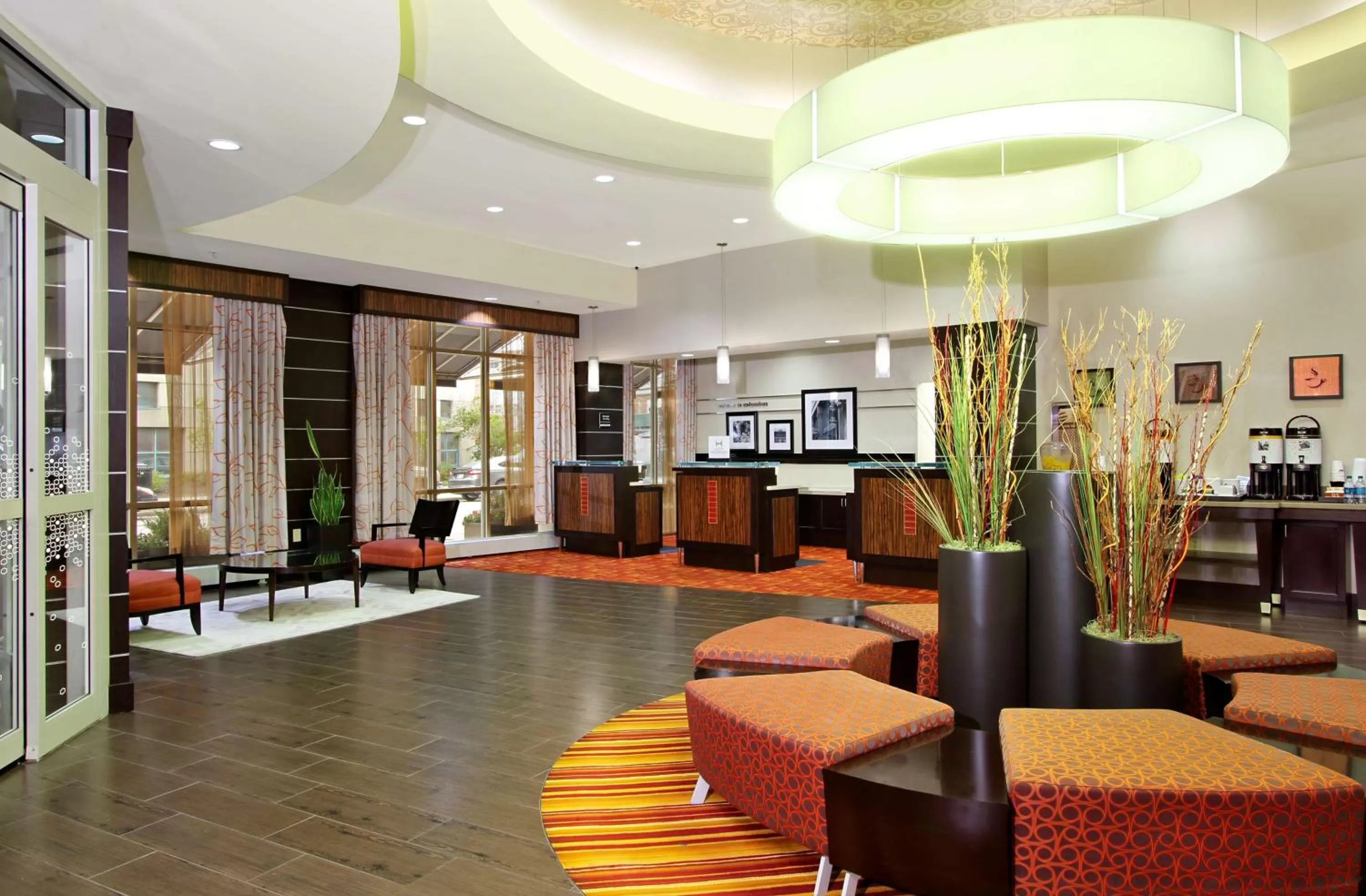 Lobby or reception in Hampton Inn & Suites Columbus-Downtown, Ohio