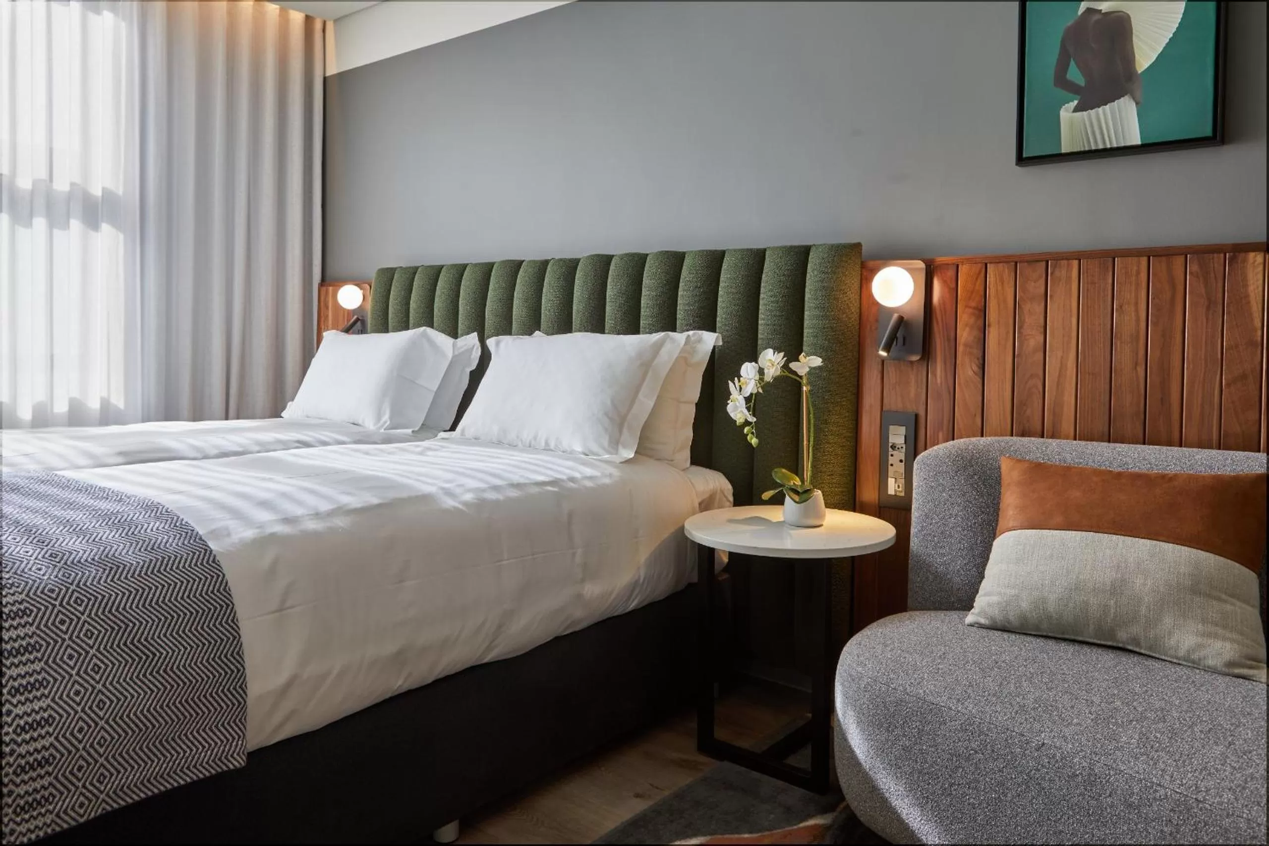 Bed in The Rockefeller Hotel by NEWMARK